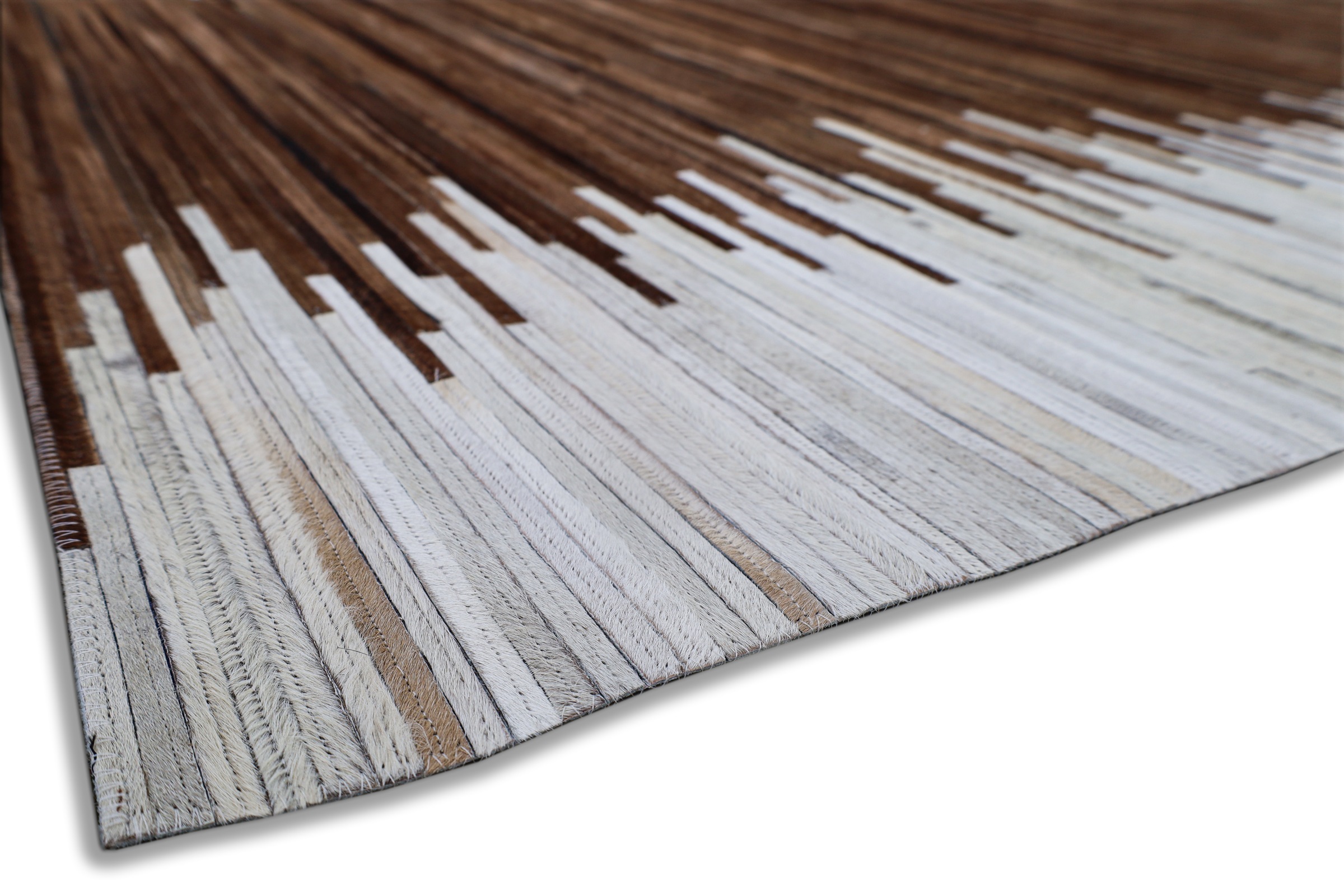 Myflair Möbel & Accessoires Tapis en fourrure »HIDE HARMONY, echtes Rinderfell, LAGERRÄUMUNG« Rectangulaire 10 mm Höhe fait main, produit naturel, structure naturelle & look premium