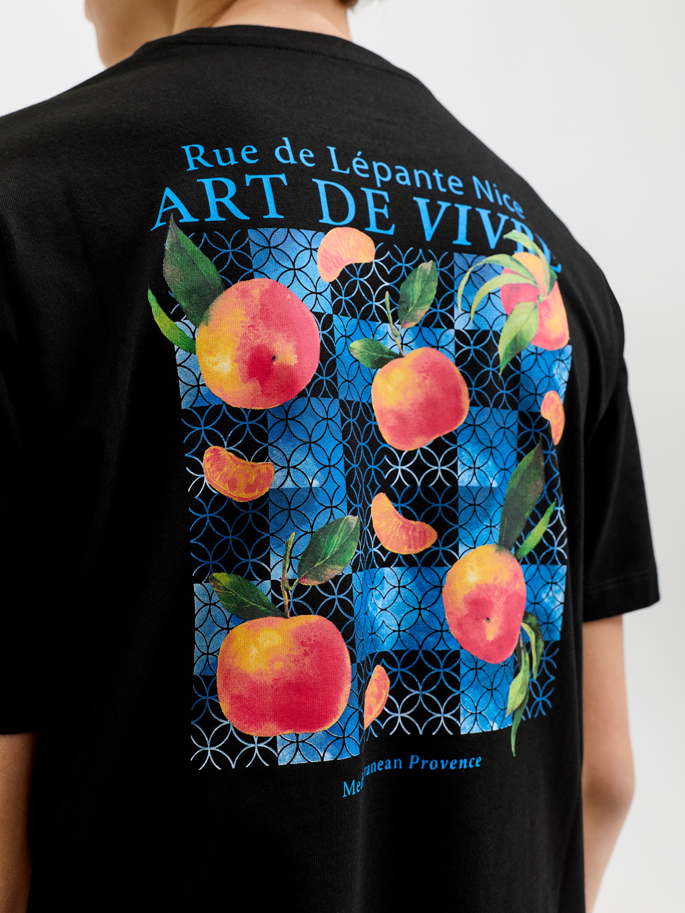 Jack & Jones Junior T-Shirt »JJLEMON TEE SS CREW NECK JNR« mit Logoprint