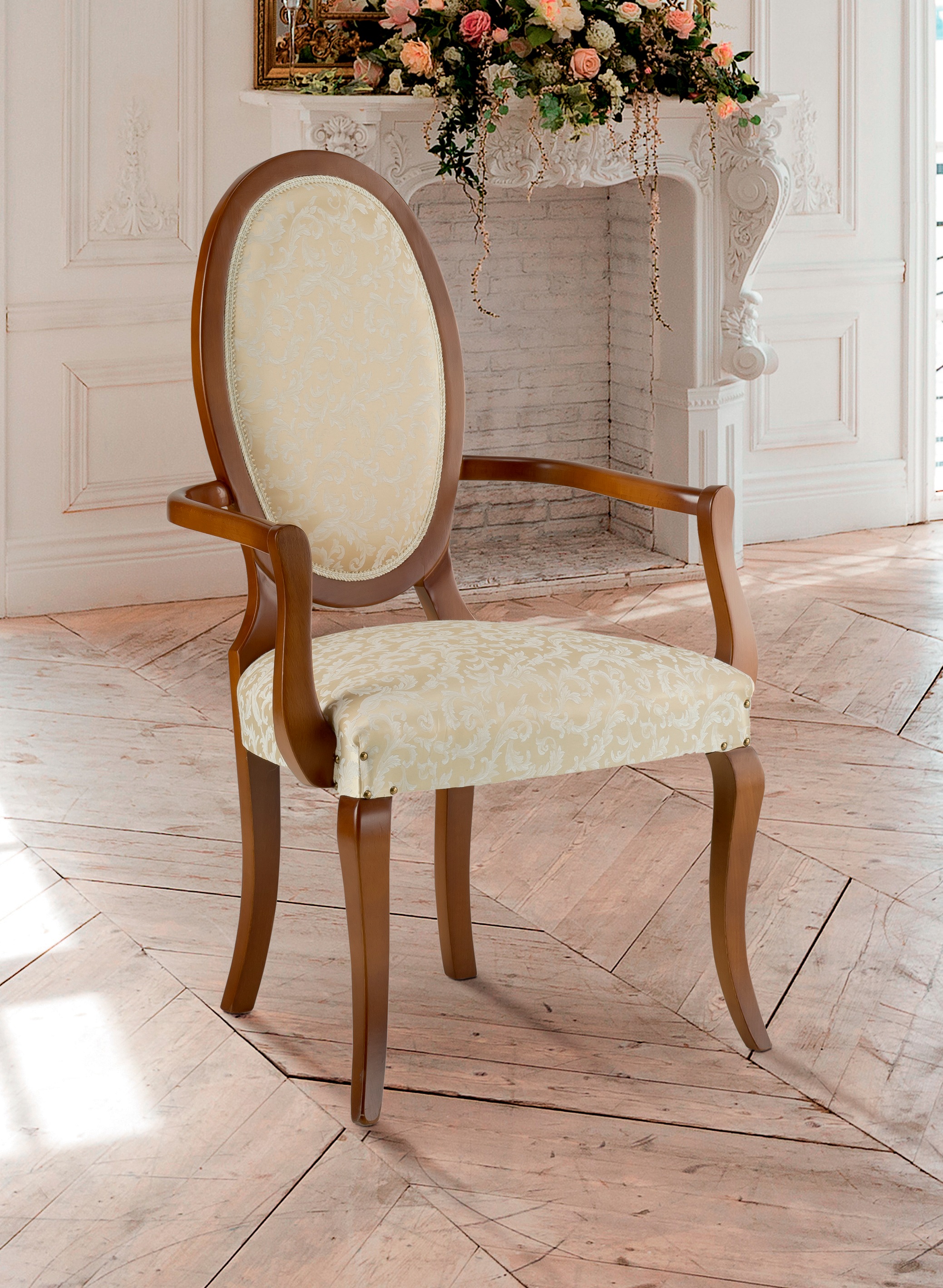 Home affaire Armlehnstuhl »Stühle Duca« () 1 Stk.Breite 62 cm