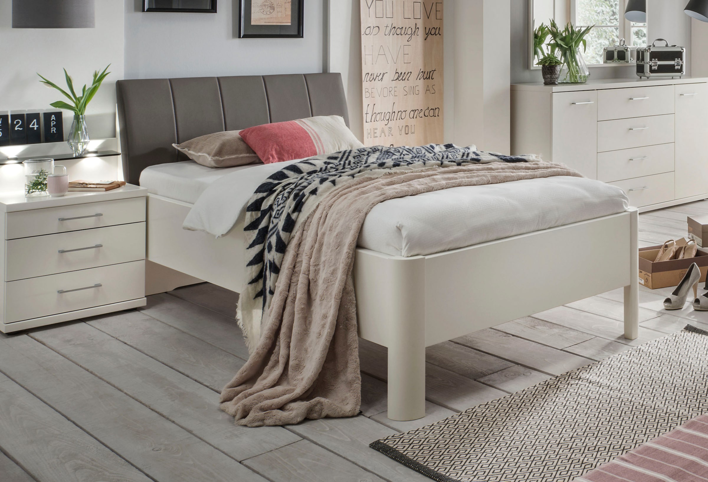 WIEMANN Polsterbett »Bern« 4-fach Liegehöhenverstellung