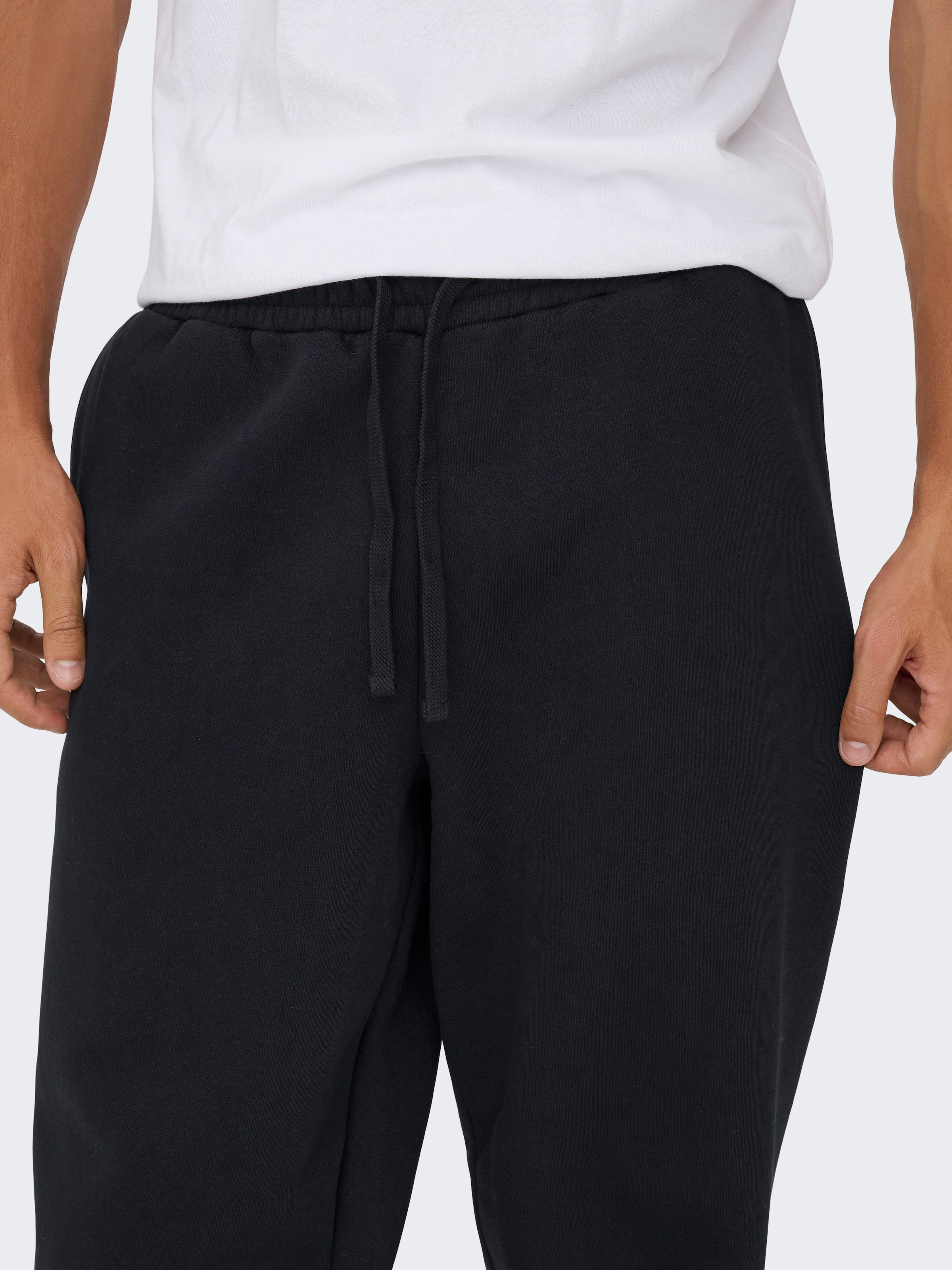 ONLY & SONS Sweathose »ONSCERES WIDE PANT NOOS«  Baumwollmischung, relaxed fit