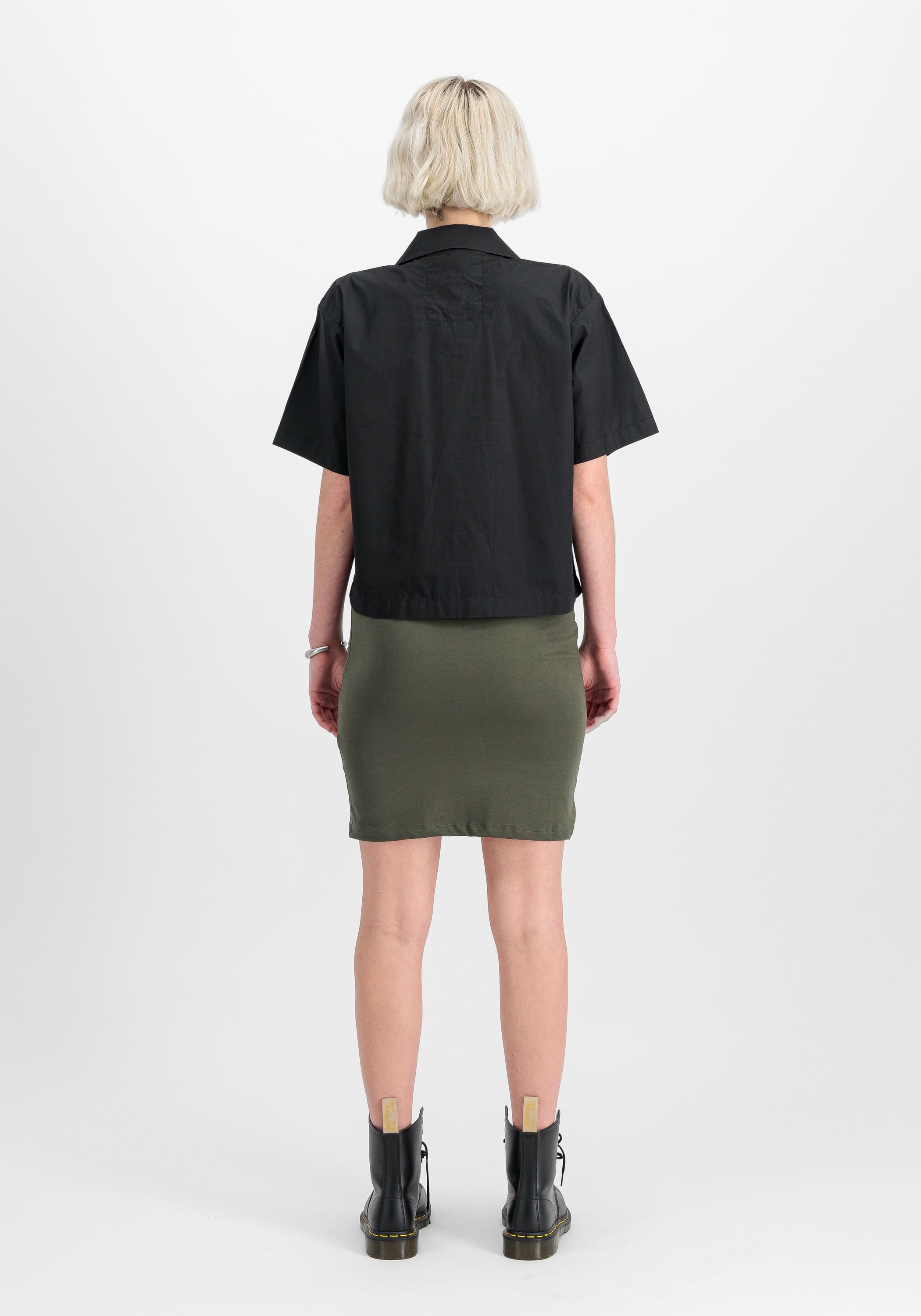 Alpha Industries Print-Shirt »Short Sleeve Cargo Shirt W«
