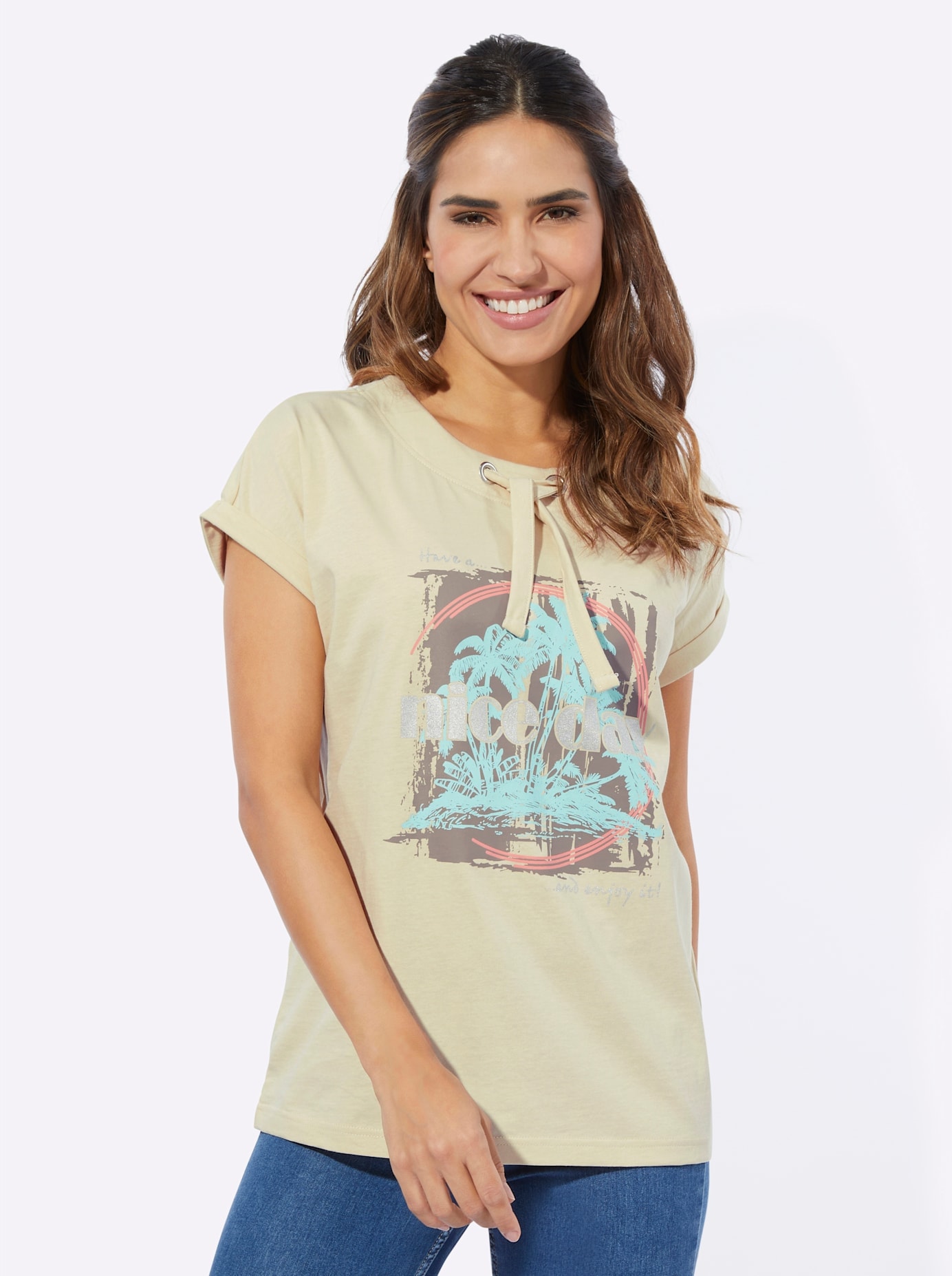 Classic Basics Rundhalsshirt »Kurzarm-Shirt«, 1 Stk.
