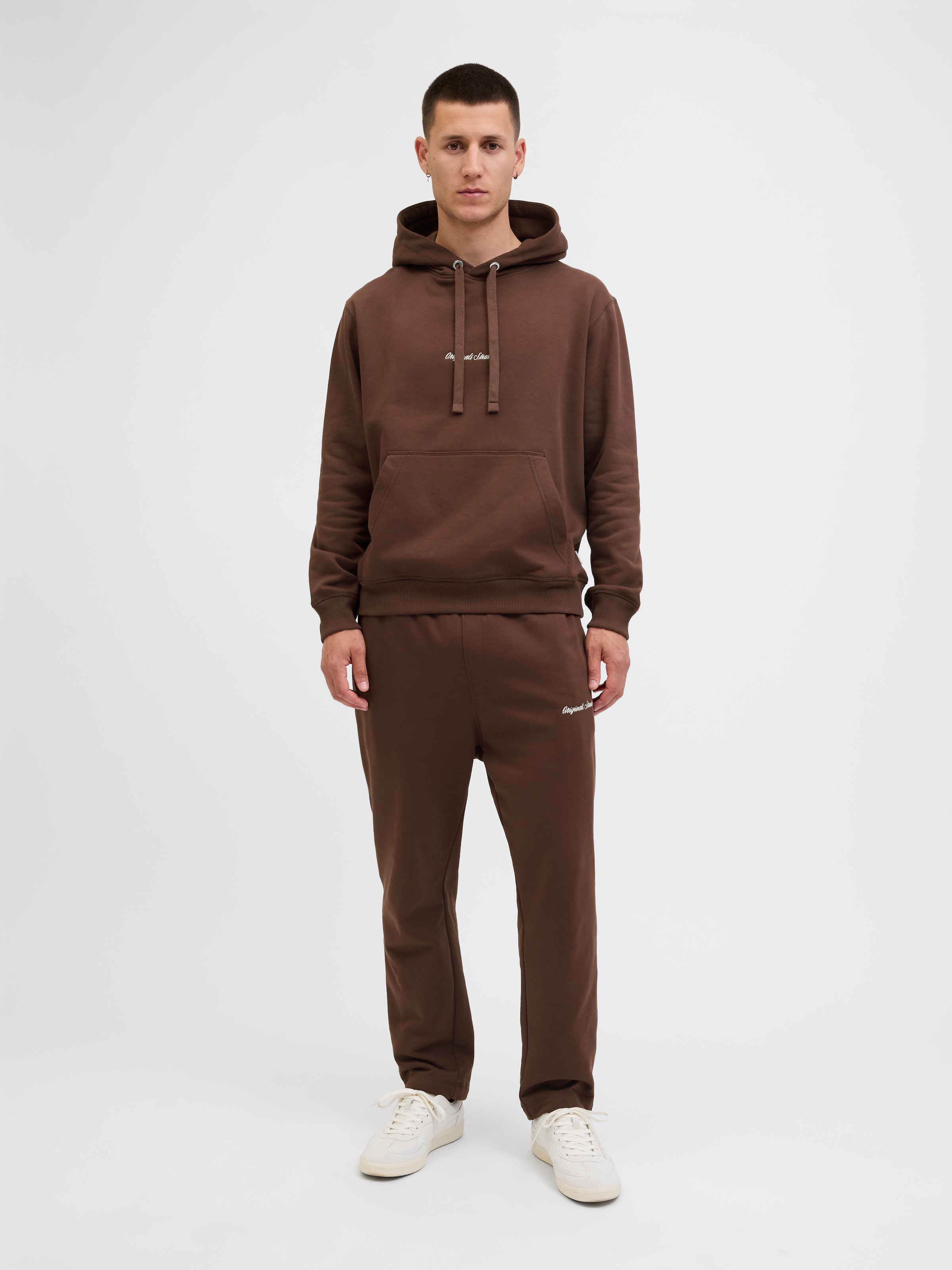 Jack & Jones Sweat à capuche »JORNORREBRO EMB SWEAT HOOD NOOS«, mit Logo Print
