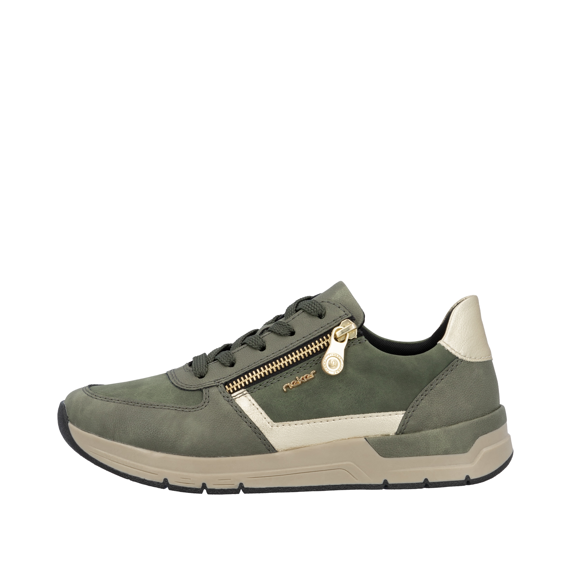 Rieker Sneakers  chaussure de loisirs, chaussure à lacets, chaussure basse avec accents mode