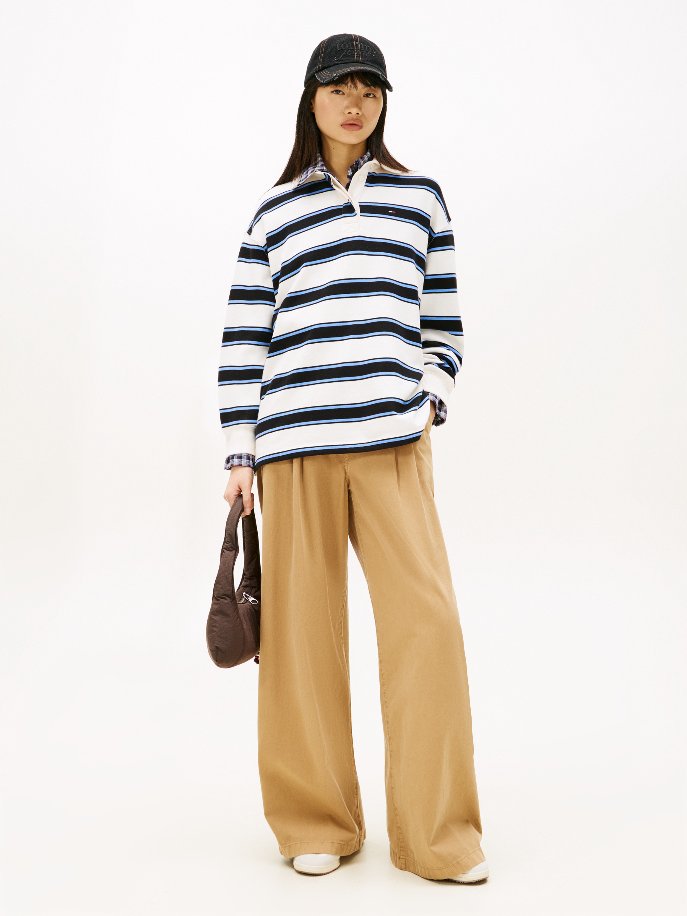 Tommy Jeans Chinohose »TJW OVS WIDE LEG CHINO«