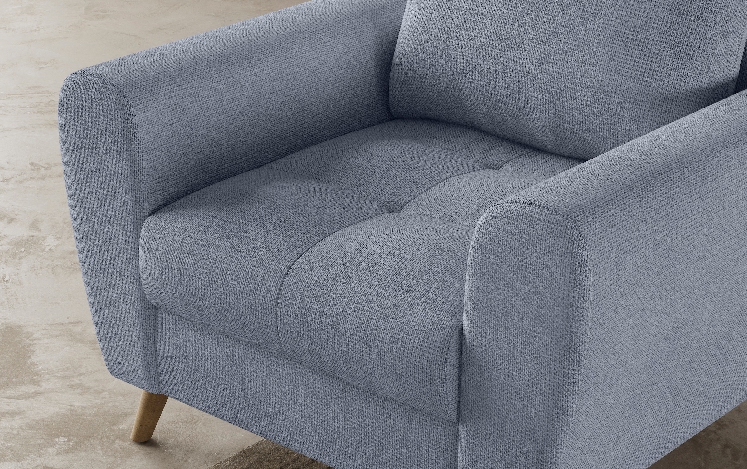 Mr. Couch Sessel »Blackburn II« Passend zu der Garnitur, mit Kaltschaumpolsterung bis 140 kg belastbar