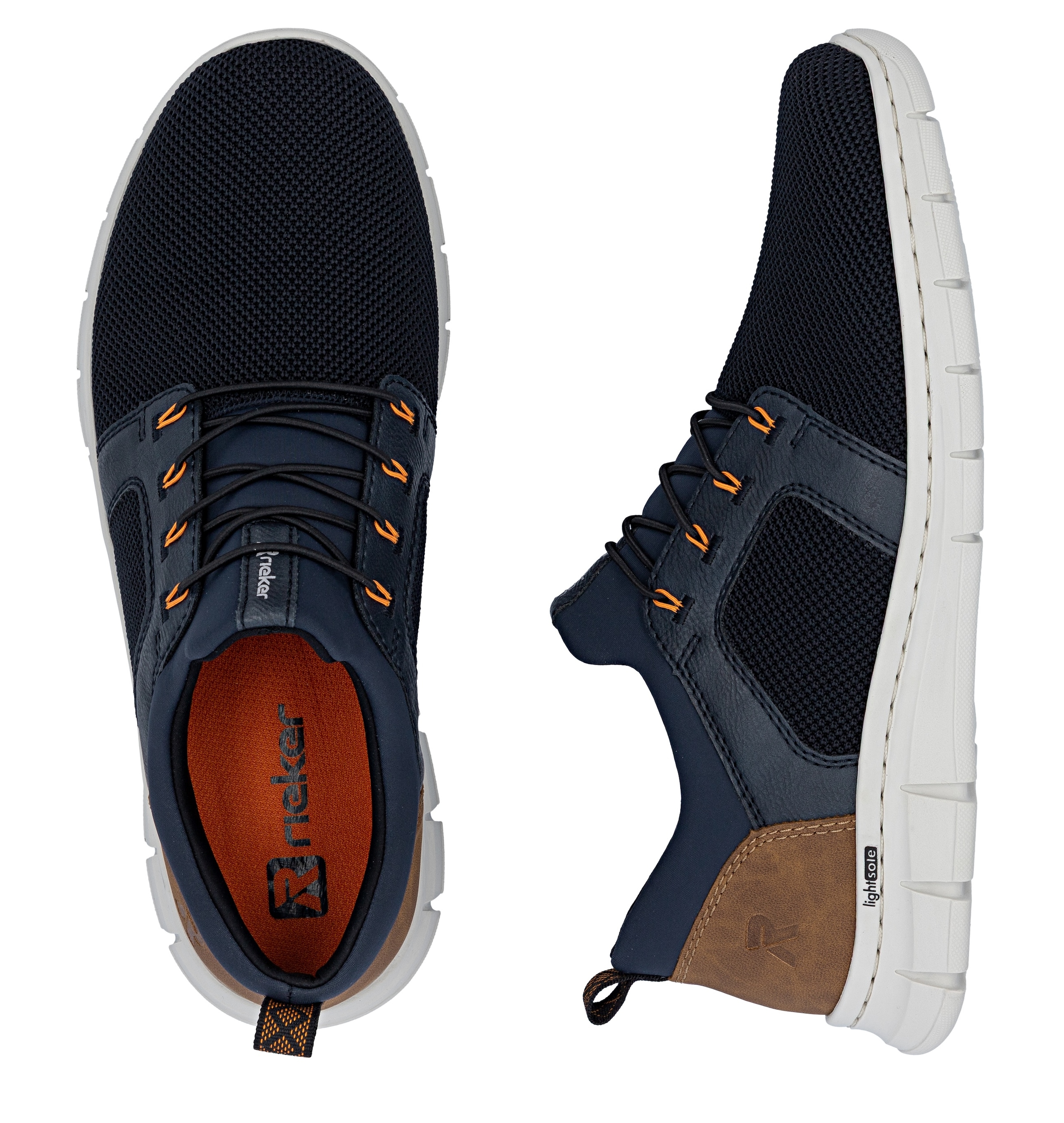 Rieker Baskets slip-on  Schlupfschuh, Halbschuh, Freizeitschuh mit Gummizug, zum Schlupfen