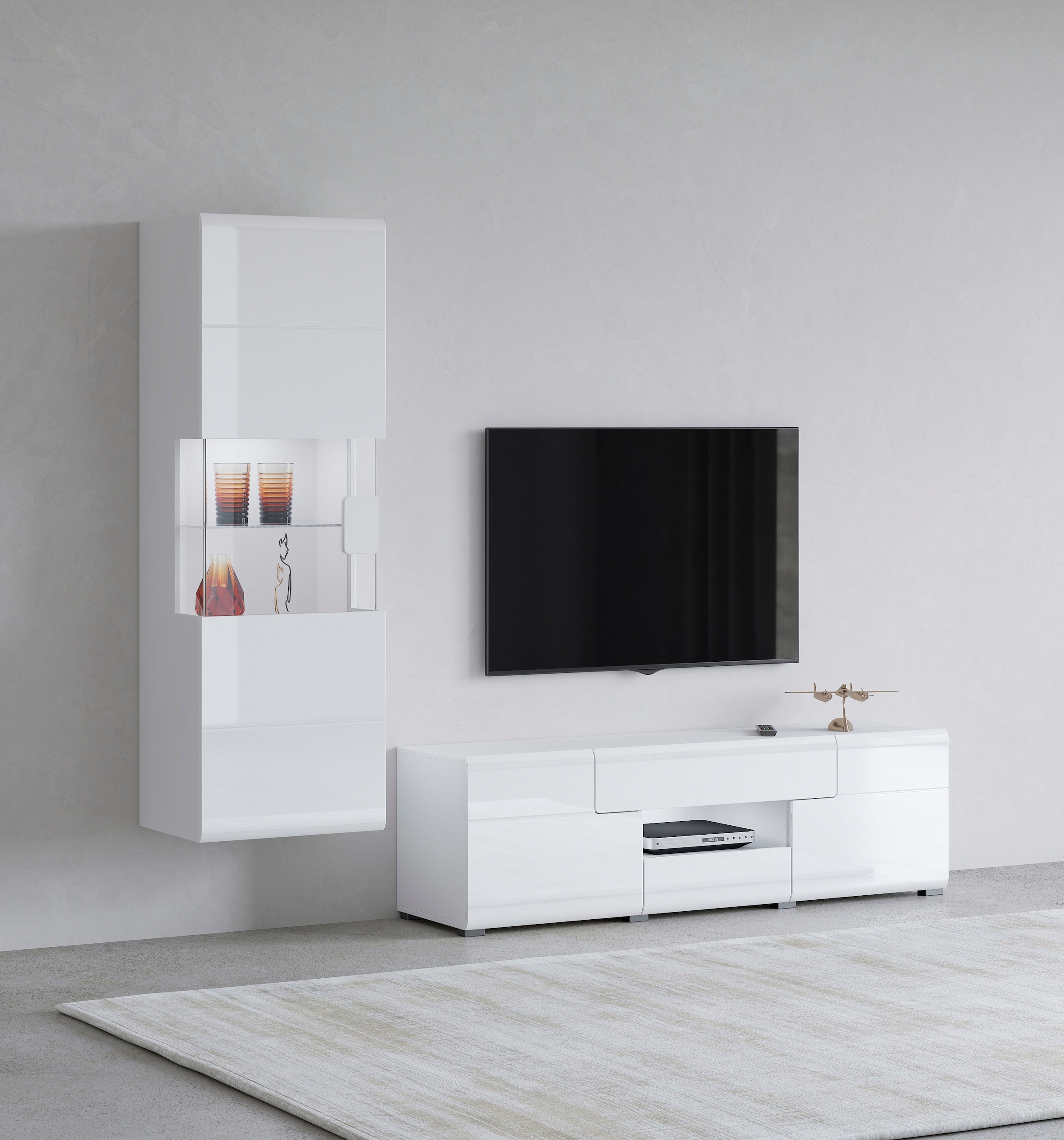 GOODproduct Meuble mural »Toledo« 2 cuis tlg.