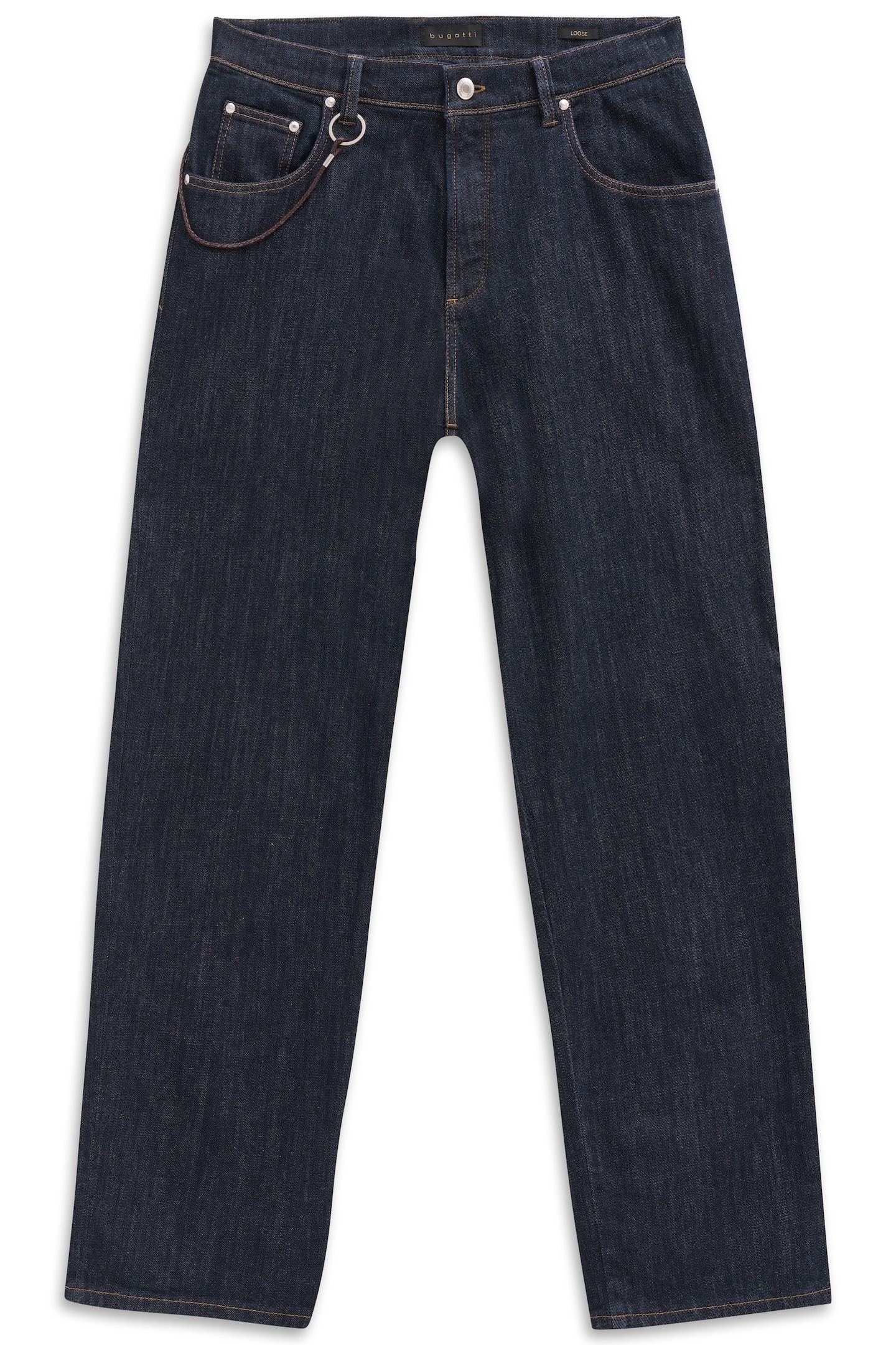 bugatti Jeans à 5 poches »Loose Fit« aus Luxury Raw Denim mit Stretch