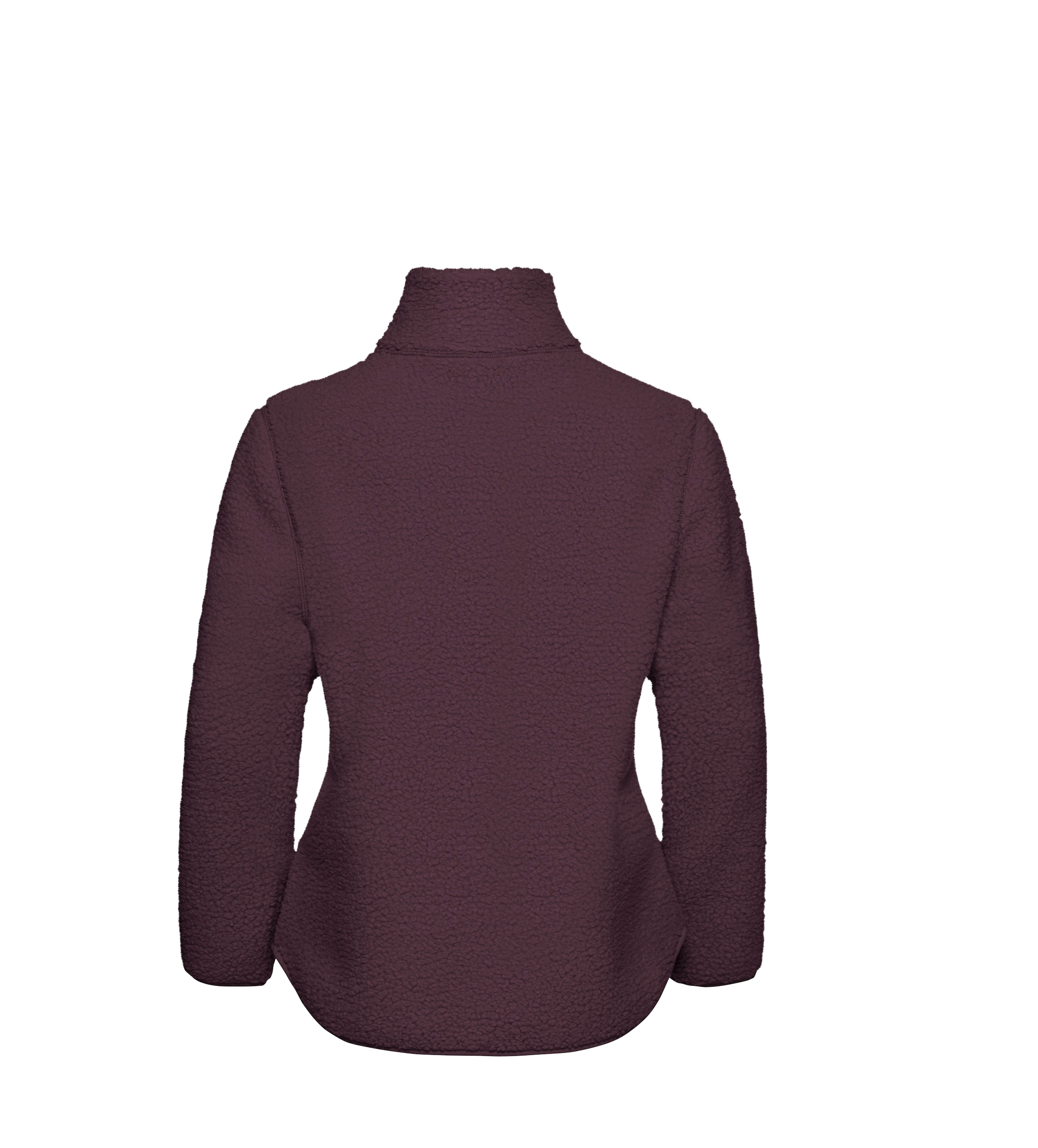 Jack Wolfskin Fleecejacke »HIGH CURL JKT W« mit durchgehendem Reissverschluss, aus Sherpa Fleece, atmungsaktiv