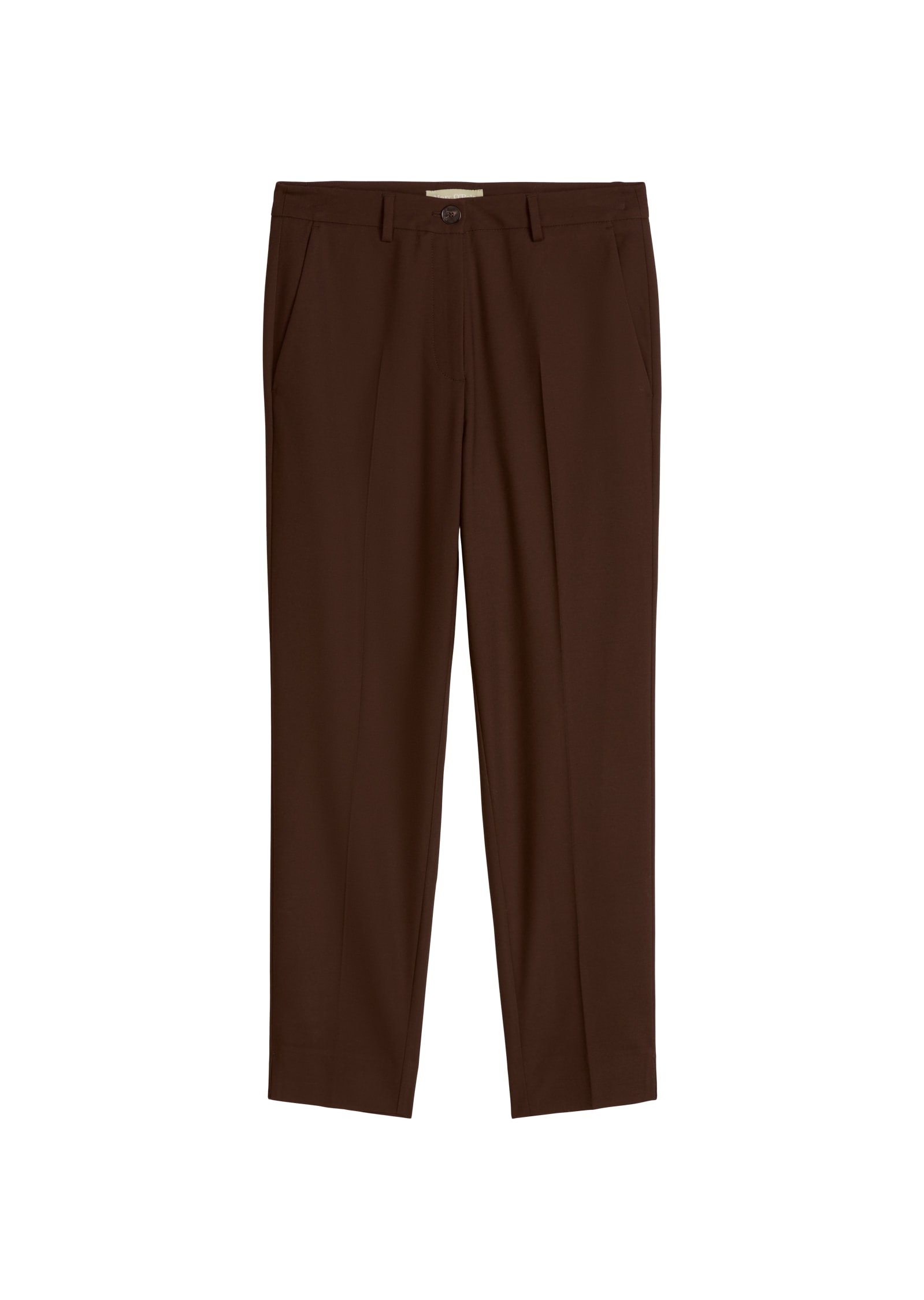 Marc O'Polo Stoffhose »MALIN SLIM«  mit geschlitztem Saum, Slim Fit