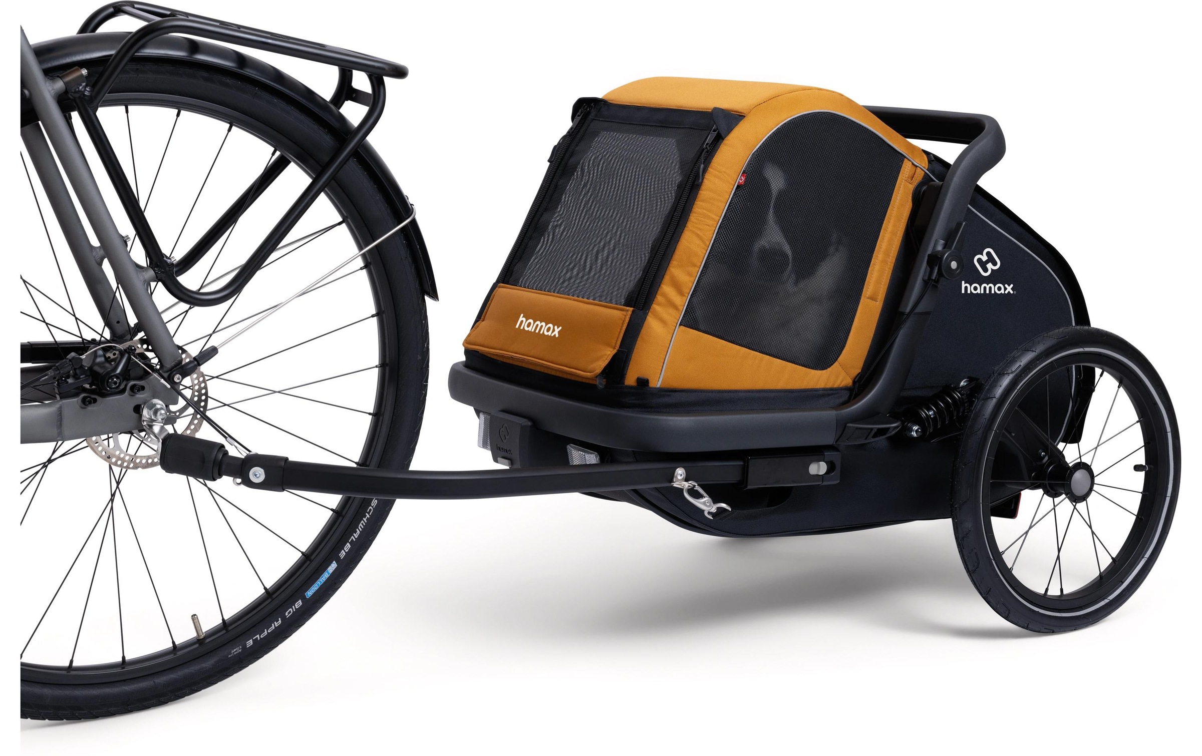 Hamax Fahrradhundeanhänger »Milou S für Hunde bis 20 kg«