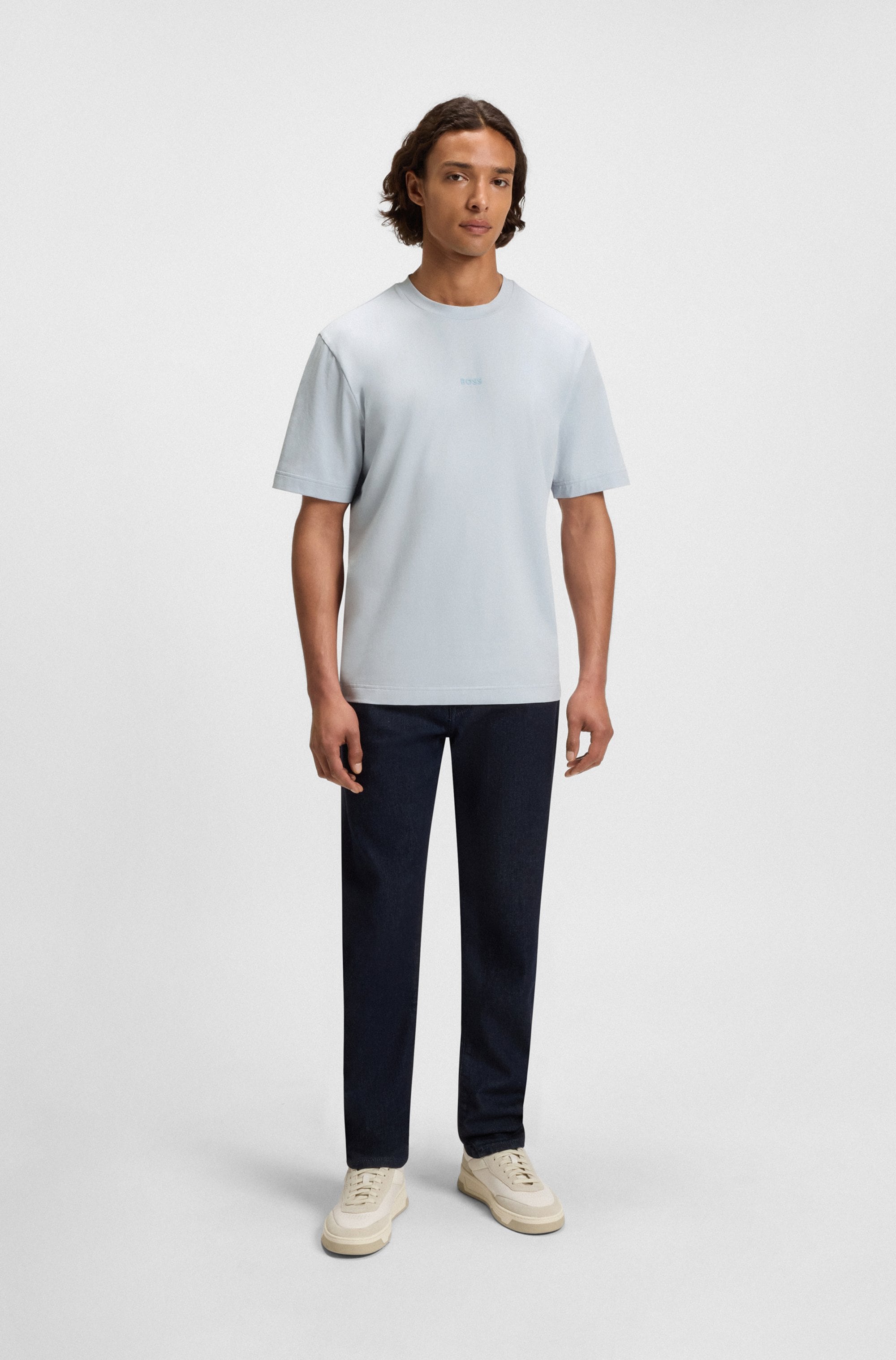 BOSS ORANGE T-shirt »TChup« mit Rundhalsausschnitt