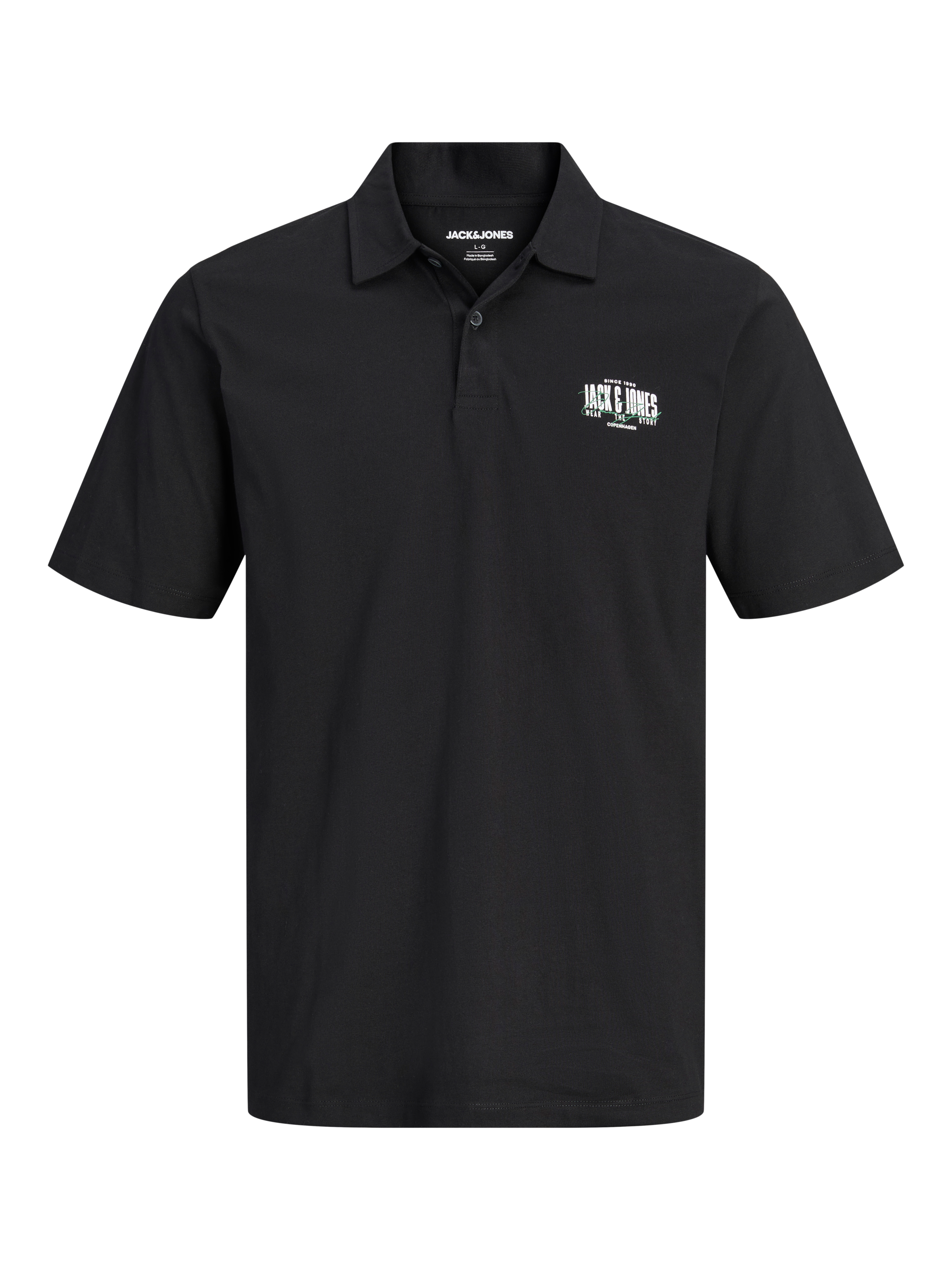 Jack & Jones PlusSize Poloshirt »JJAERO POLO SS PLS« Baumwolle, regular fit