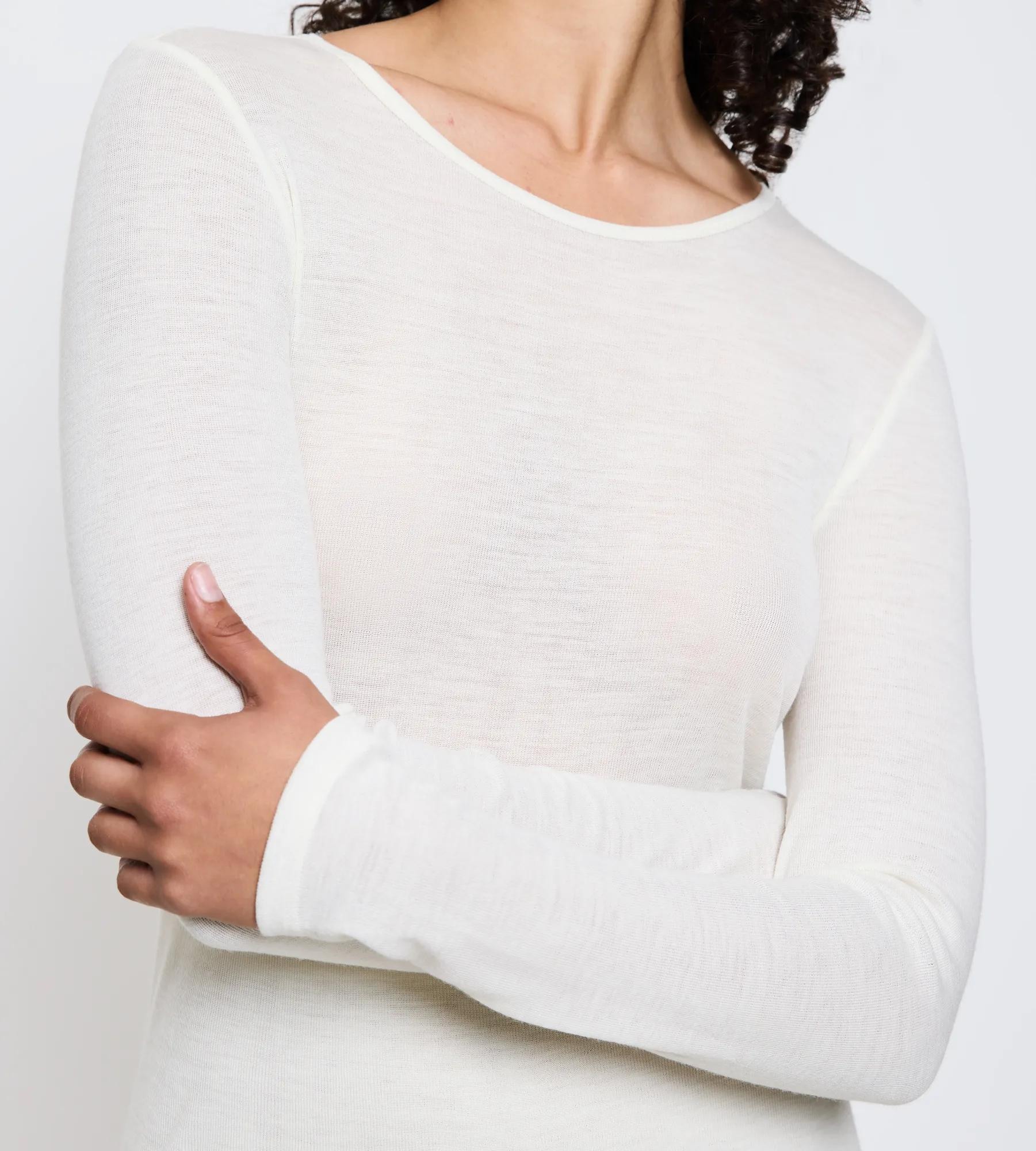 Triumph T-shirt à manches longues »Beauty Layers LSL Top Wool« weiche Wolle, langärmelig, in Single-Jersey Qualität