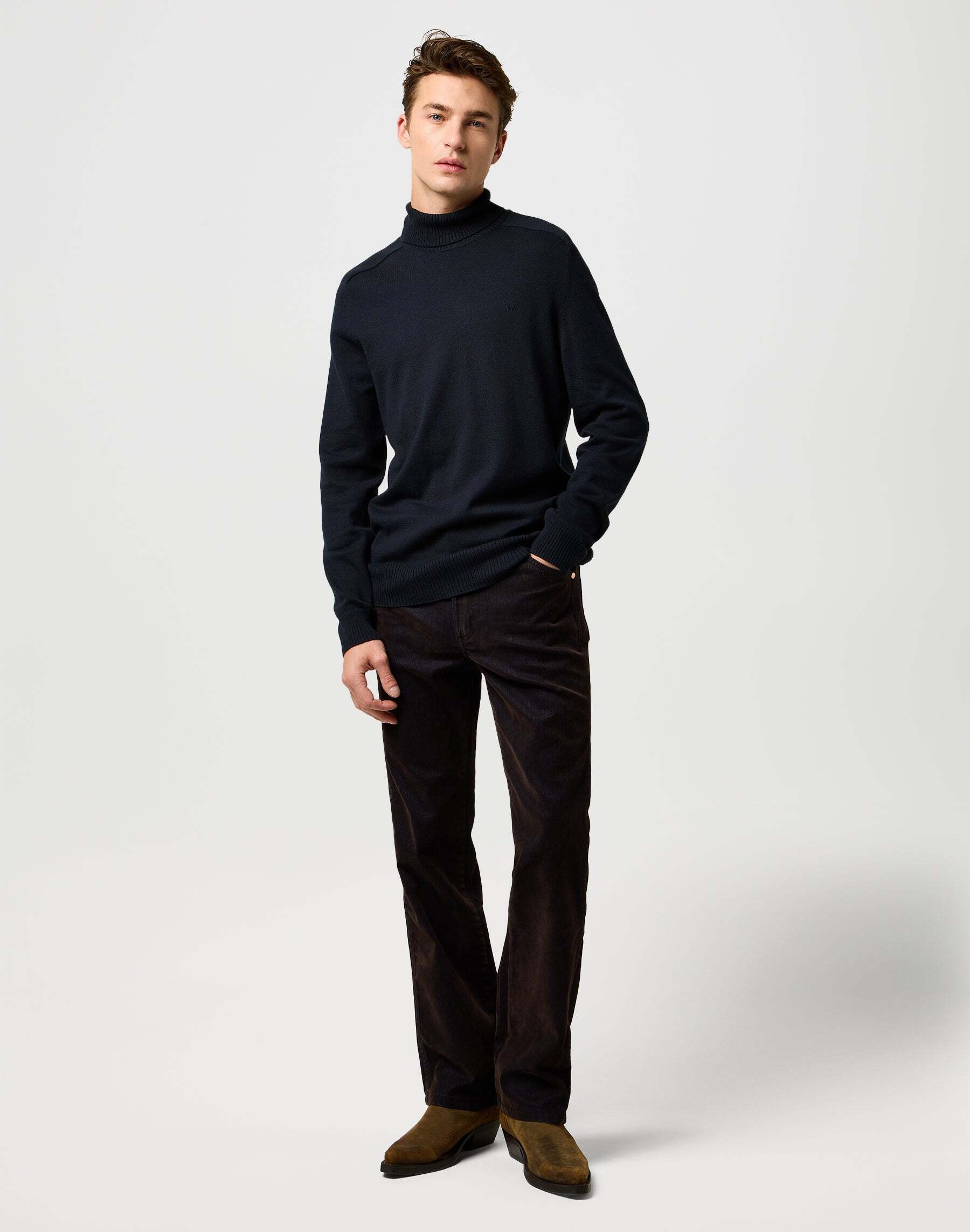 Wrangler Pull à col roulé »WRANGLER Rollkragenpullover Turtleneck«