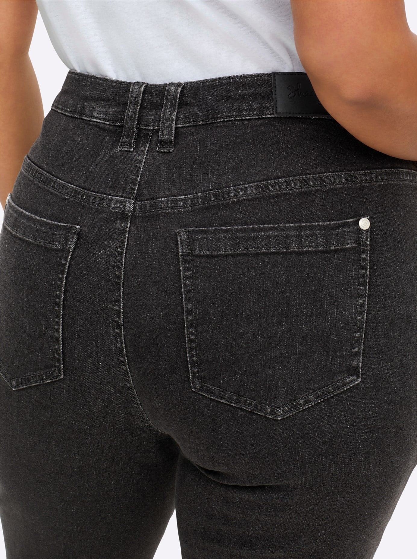 Sheego Bootcut-Jeans 1 Stk. tlg.