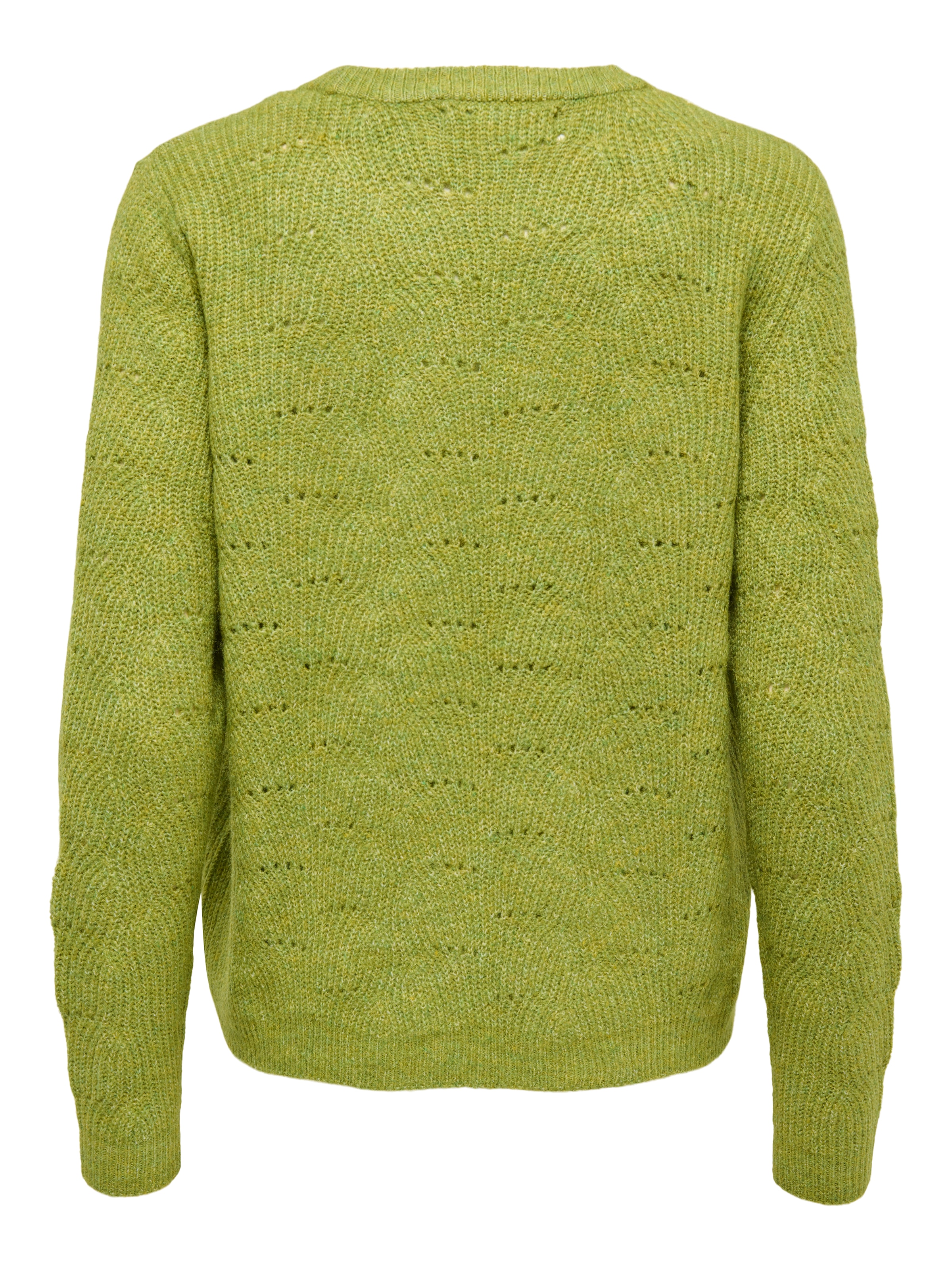 ONLY Pull à col rond »ONLLOLLI L/S PULLOVER KNT NOOS« mélange de matériaux