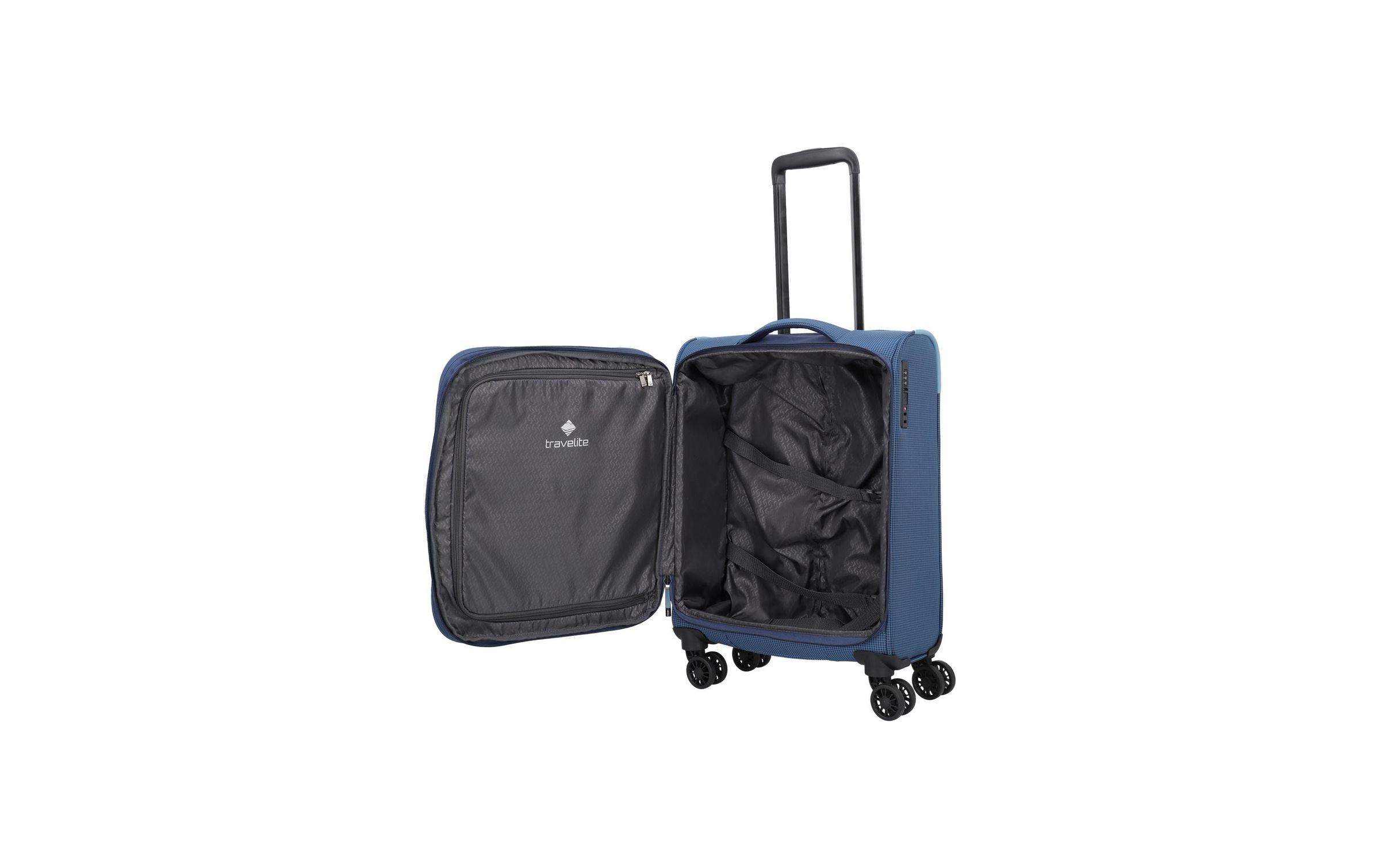 travelite Trolley »travelite CORSIICA Trolley S Erweiterbar, 38 l« 38 l 4 Rollen