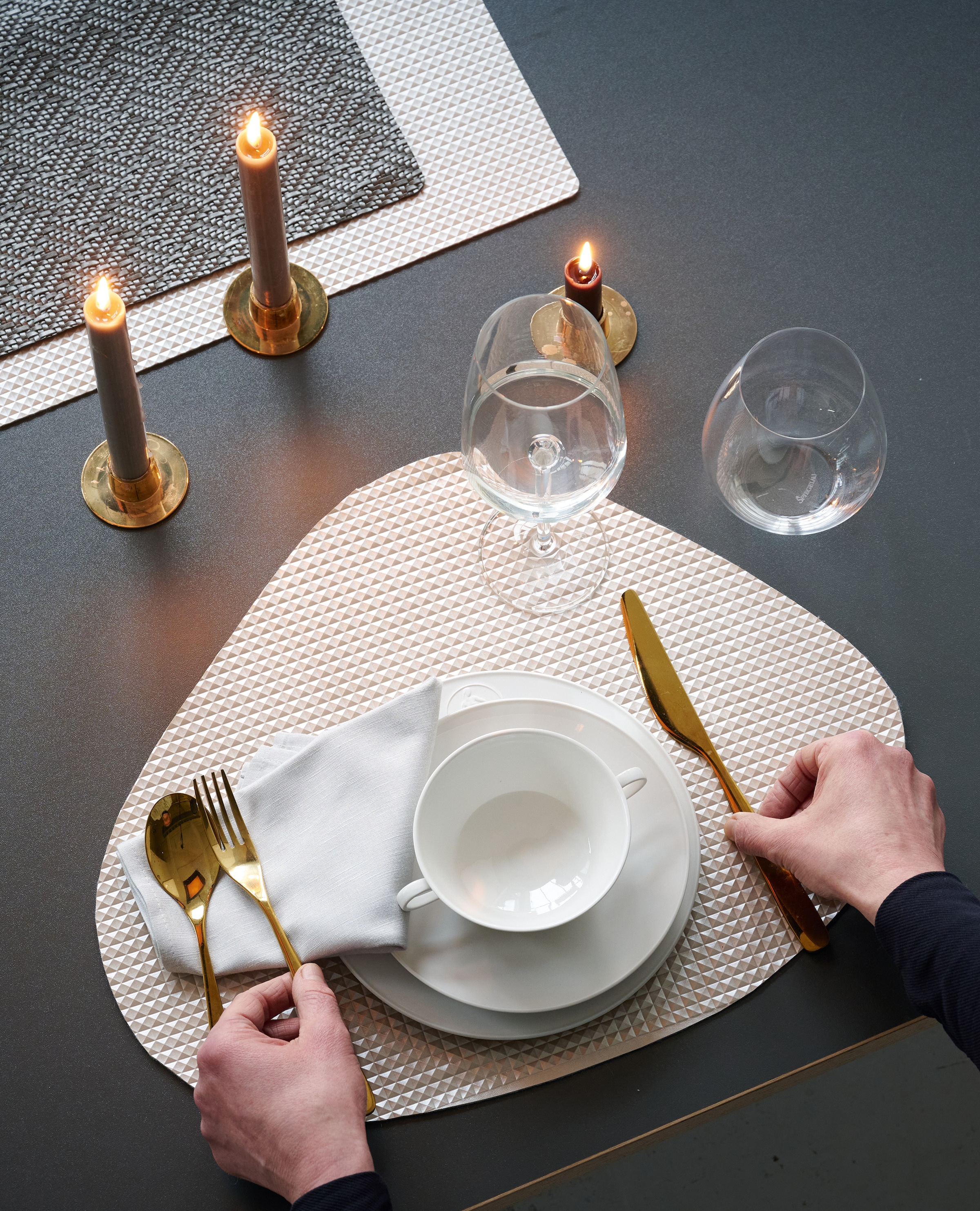 APELT Platzset »Metallico« abwaschbar