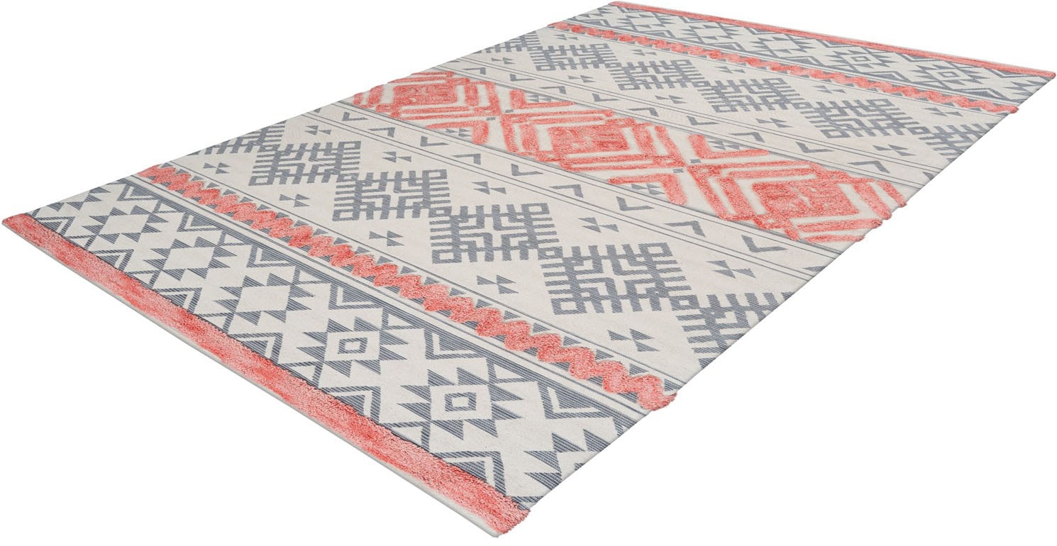 Arte Espina Teppich »Ethnie 200« rechteckig 10 mm Höhe 3D-Design, Kurzflorteppich, Ethno-Design
