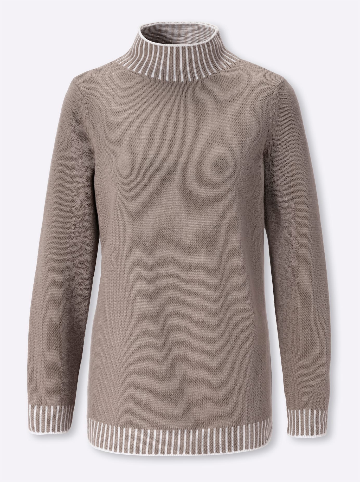 Classic Basics Pull à col roulé »Rollkragen-Pullover«