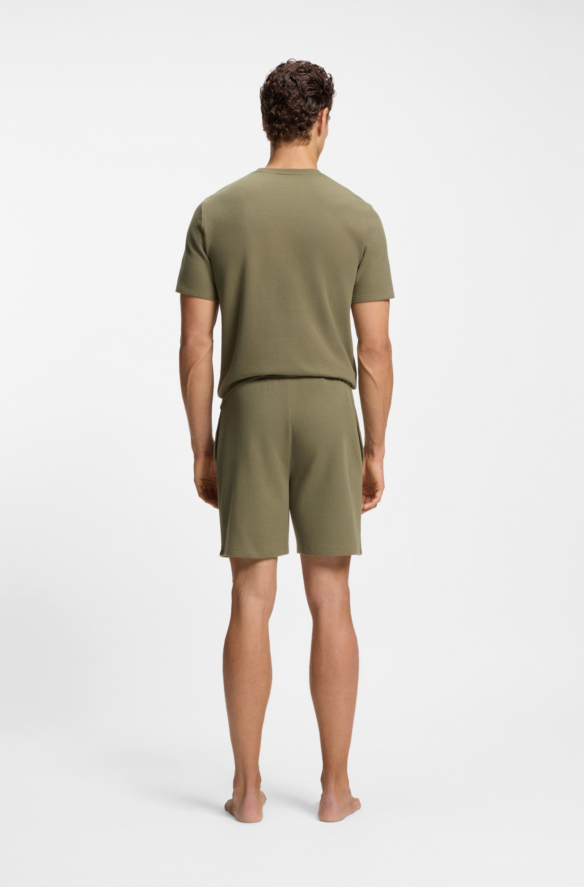 BOSS Shorts de pyjama »Waffle Shorts«