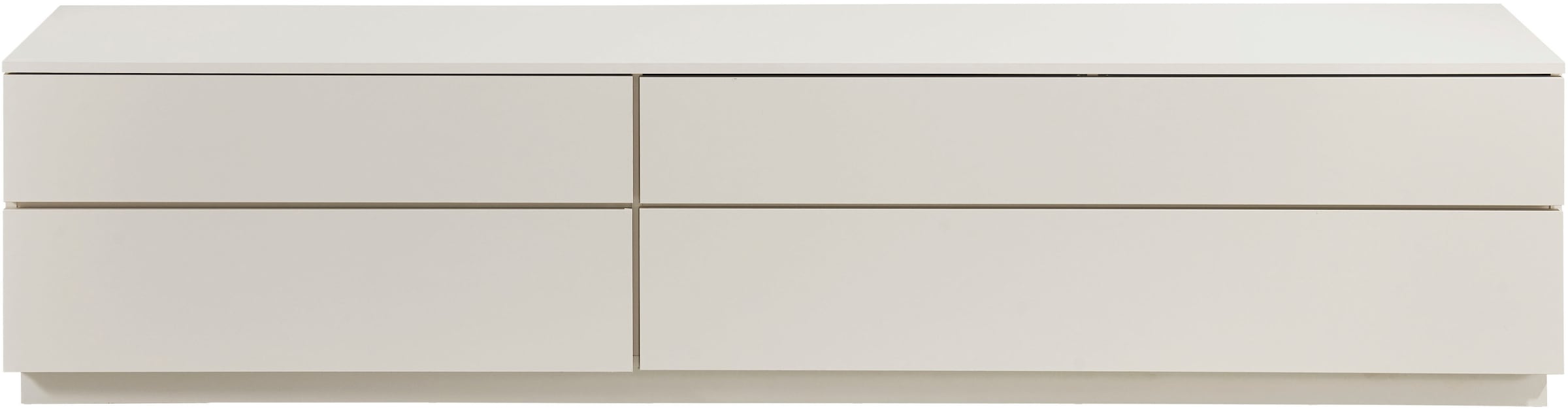 HBZ Table basse »Vince Lowboard, B/H/T 220x50x38 cm« 1 cuis tlg. Breite 220 cm, Push-to Open, Melaminbeschichtung