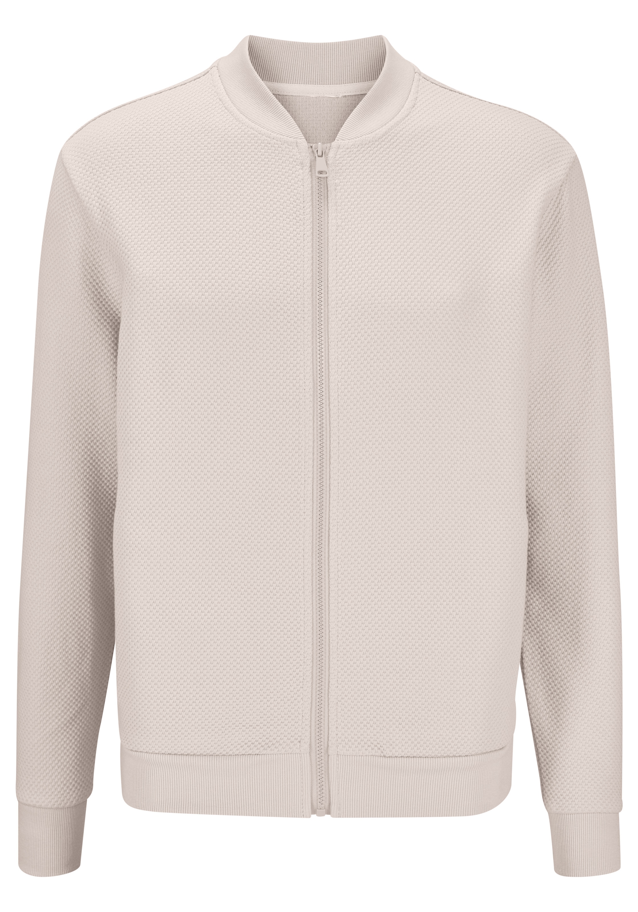 John Devin Veste sweat »aus Struktur-Qualität« aus Struktur-Qualität