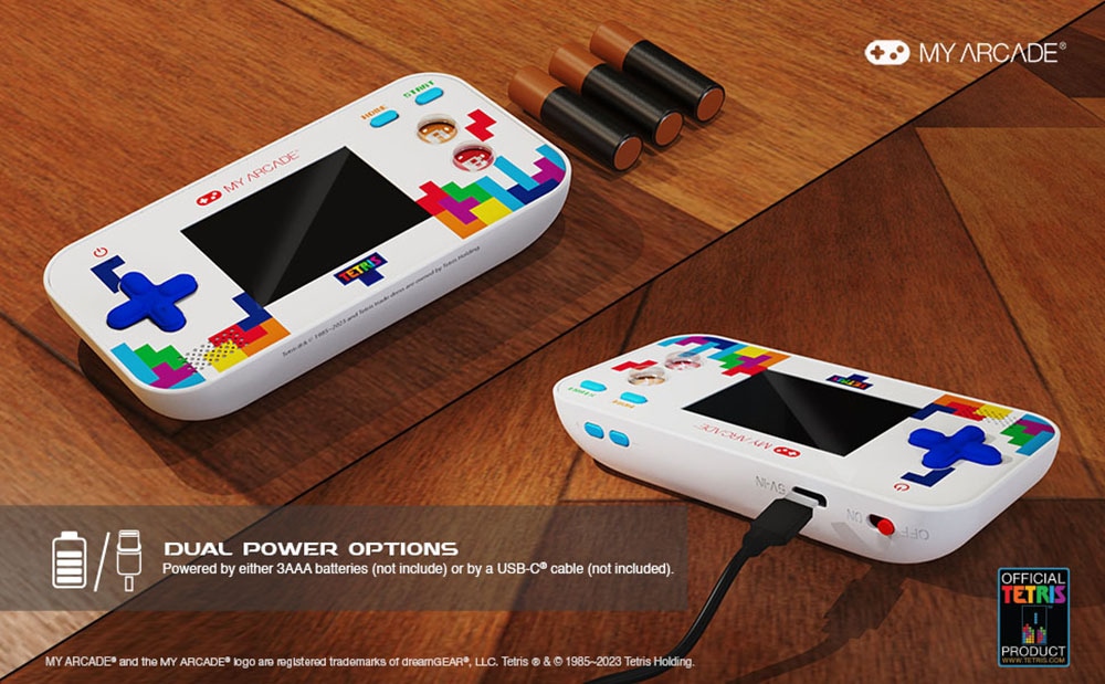 MYARCADE Console rétro »Gamer V Tetris«