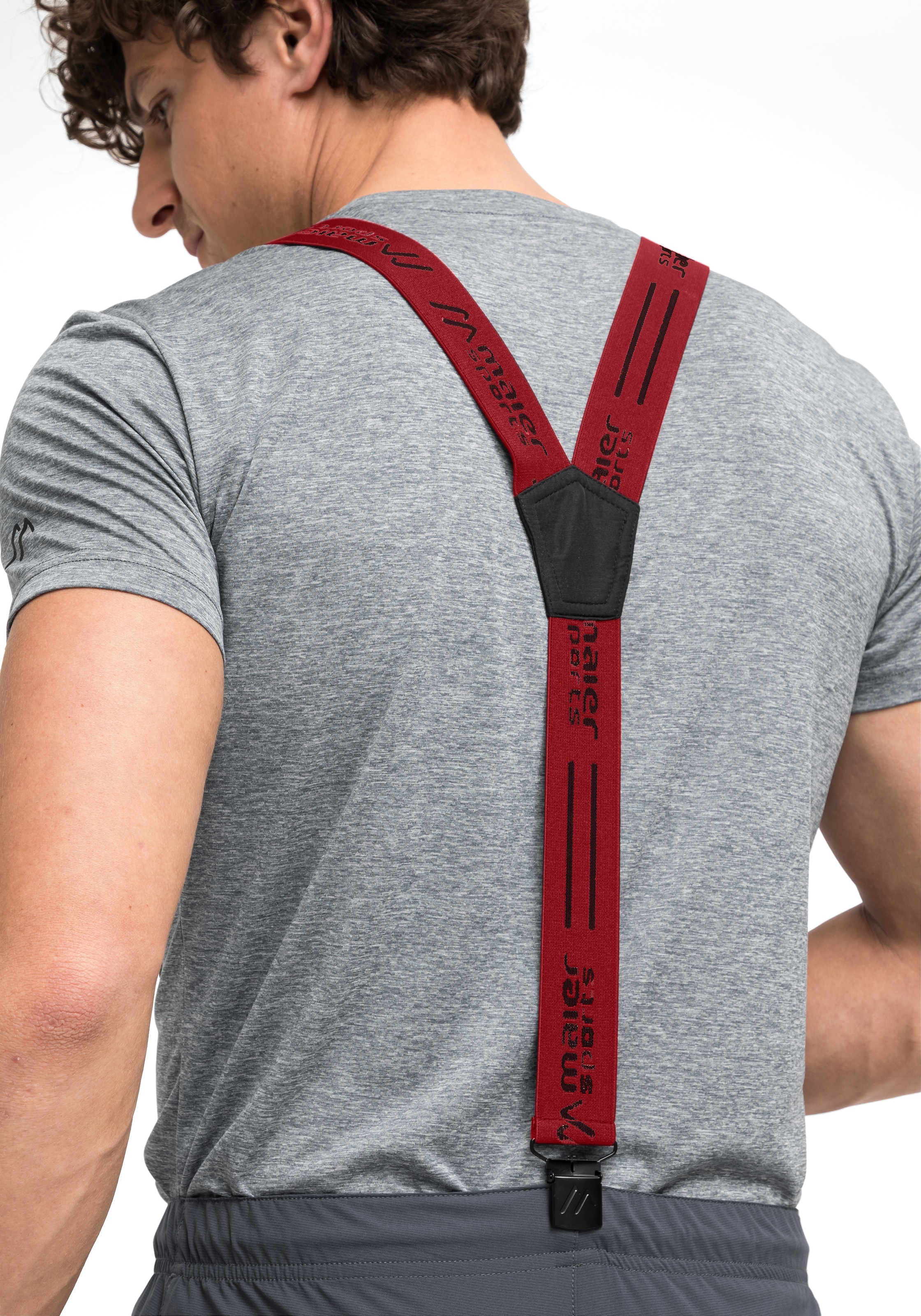 Maier Sports Bretelles »Suspender« Unisex, Länge verstellbar, hochwertiger Clipverschluss