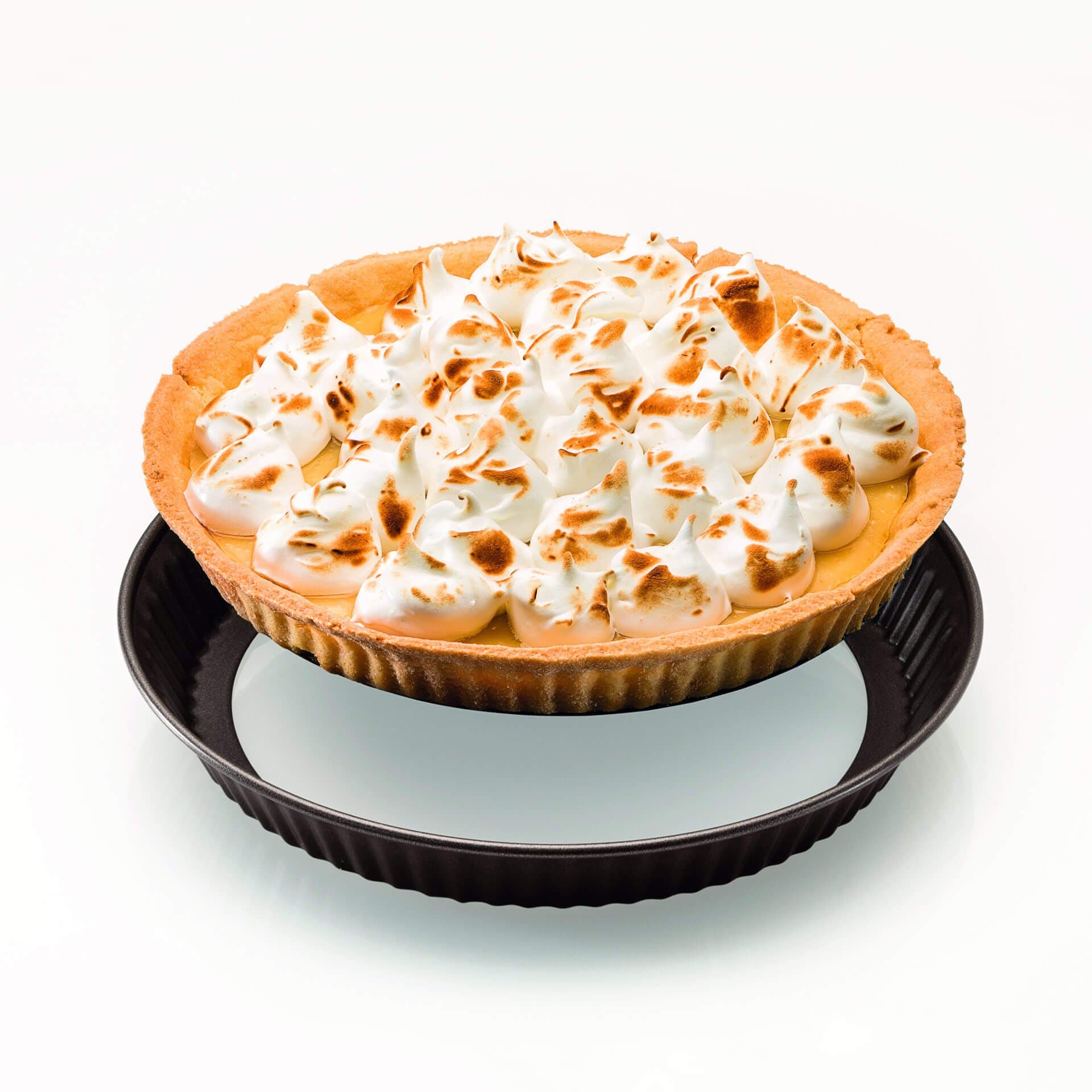 Dr. Oetker Küchenhelfer Moule à tarte »Back-Edition, Quicheform mit Emaille-Hebeboden Ø 28 cm« Antihaft-Beschichtung, schnitt-& kratzfest, hitzebeständig bis 230°C