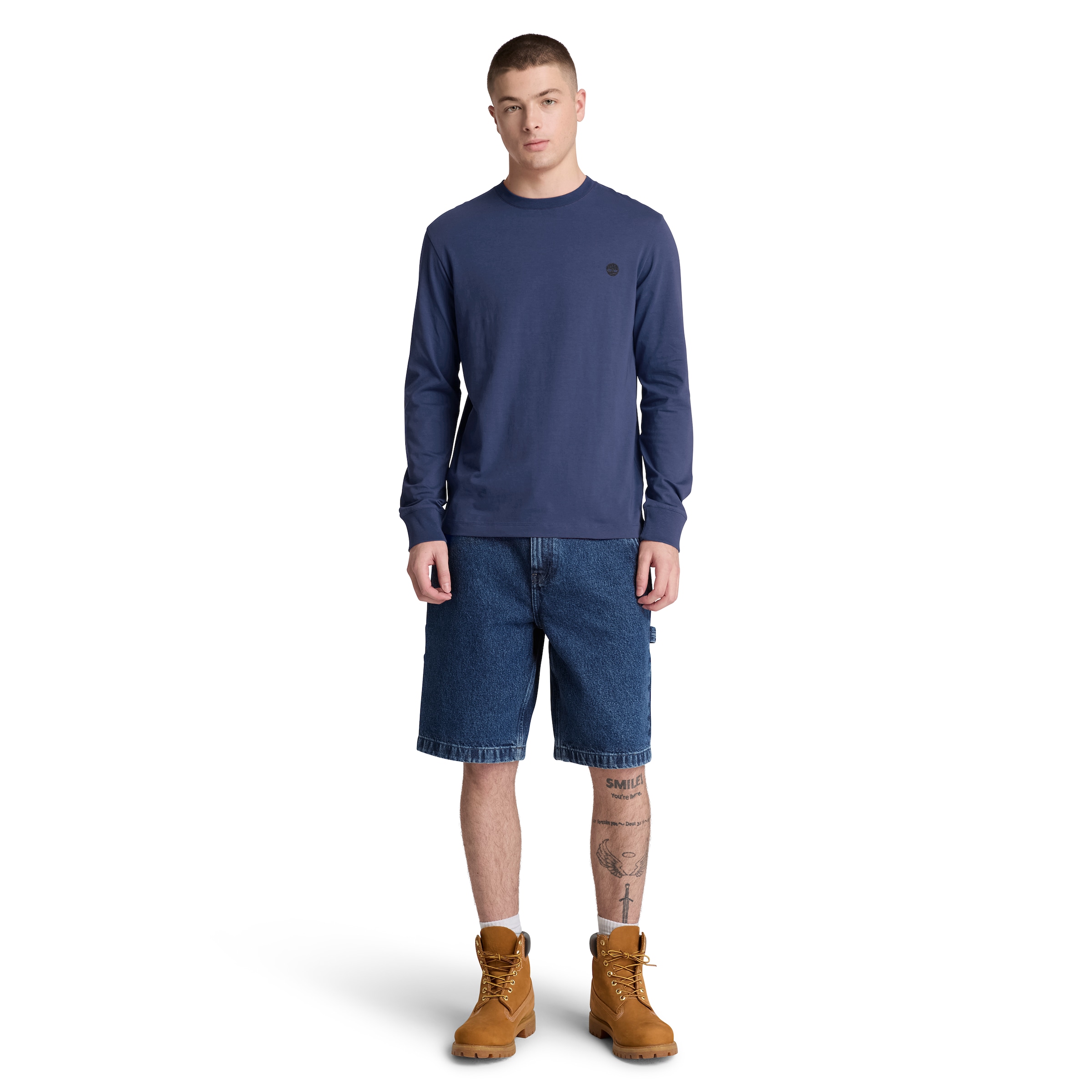 Timberland Langarmshirt »EXETER RIVER - Tree Embroidered LS« Langarmshirt, aus Baumwolle, in den Grössen S bis XXXL