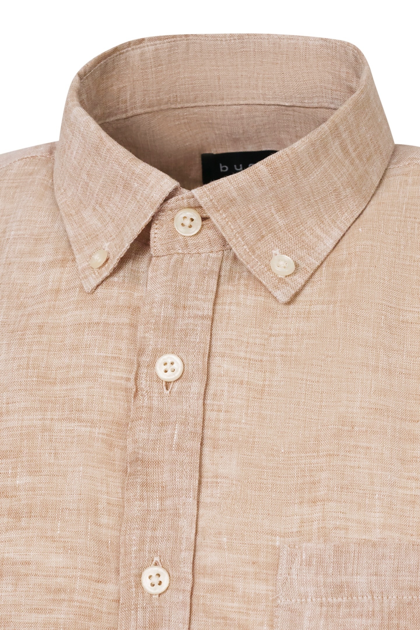 bugatti Kurzarmhemd aus Leinen