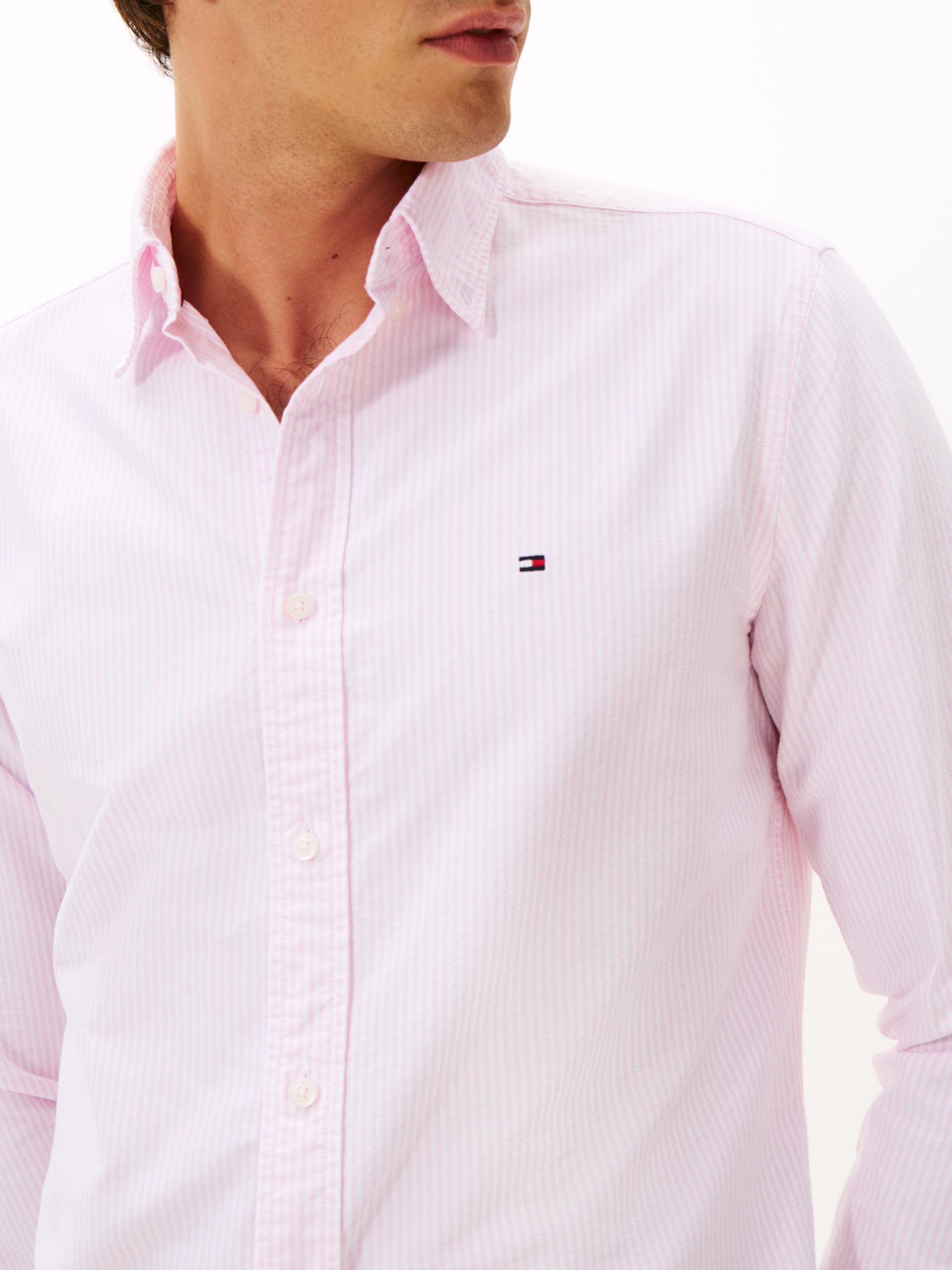 Tommy Hilfiger Chemise à manches longues »HERITAGE OXFORD STRIPE Regular Fit SHIRT«