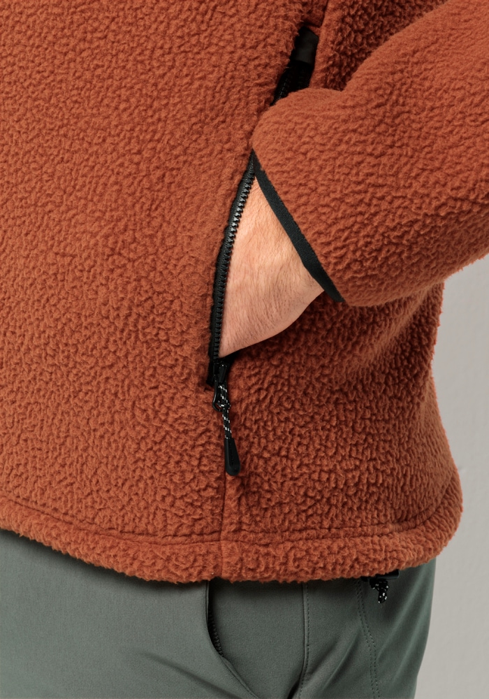 Jack Wolfskin Veste polaire »KAMMWEG PILE FZ M« mitKapuze