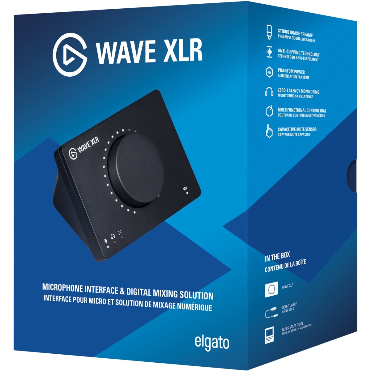 Elgato Préamplificateur »Wave XLR« Interface-Steuerung, 48 V Phantomspeisung