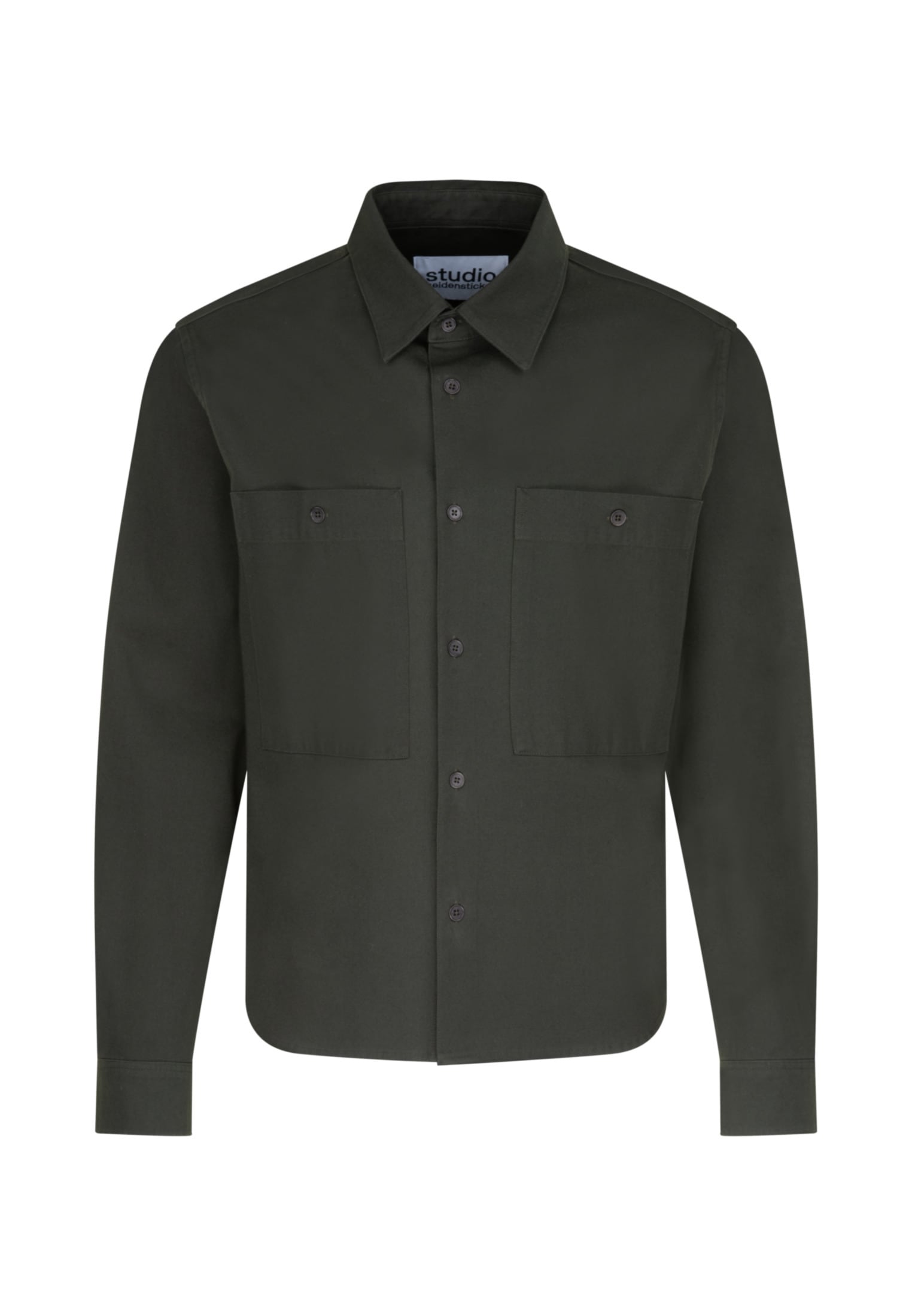 studio seidensticker Businesshemd »Studio« Regular Langarm Kentkragen Uni