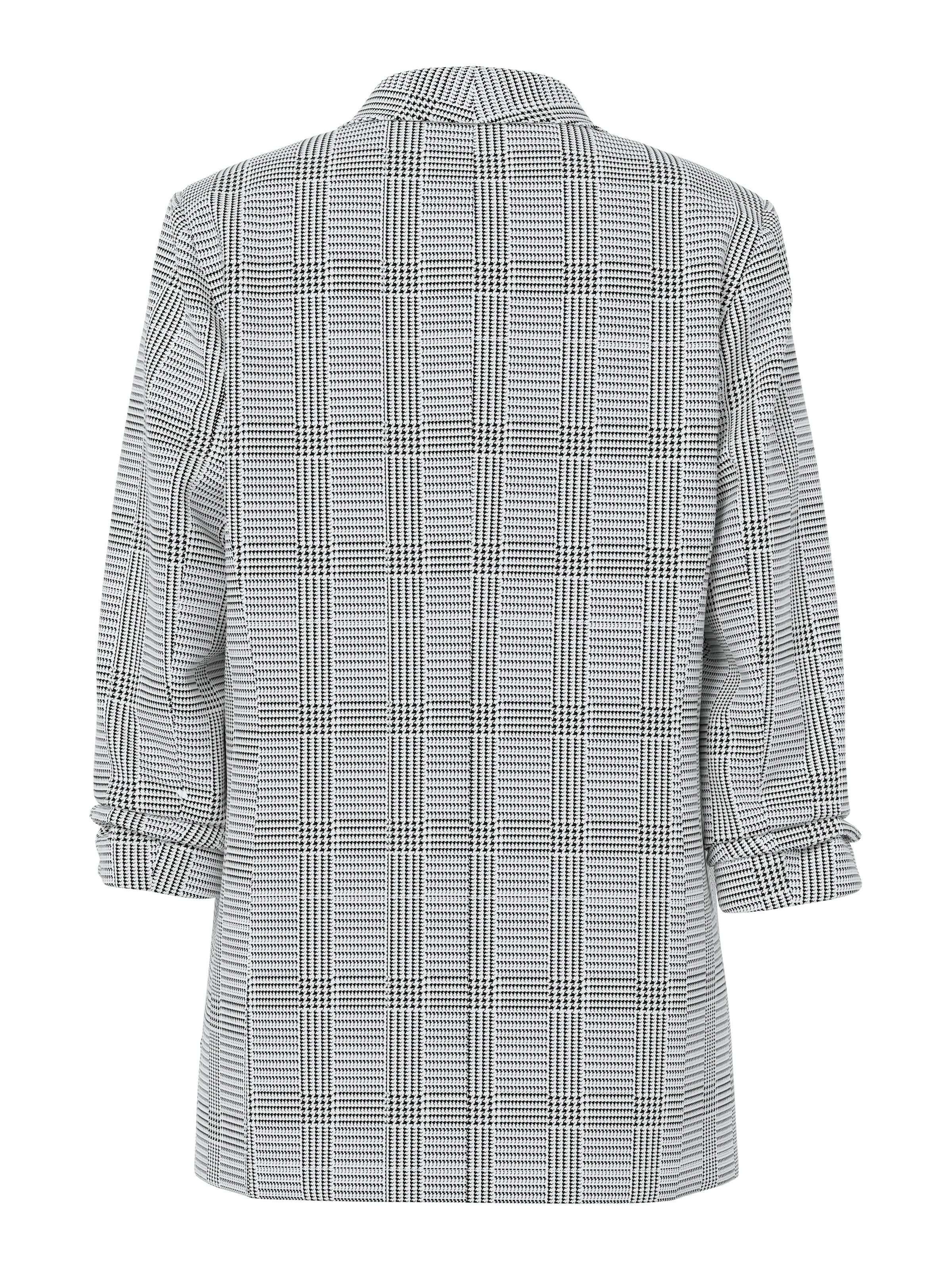 pieces Blazer chemisier »PCBOSELLA 3/4 PRINTED BLAZER NOOS« mit 3/4 Ärmel