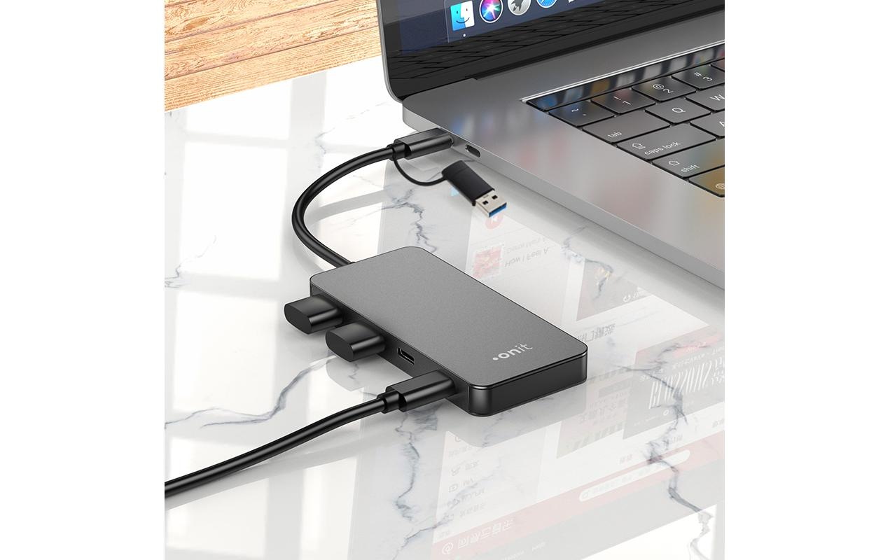 onit USB-Adapter »USB-Hub C/A – 4C«