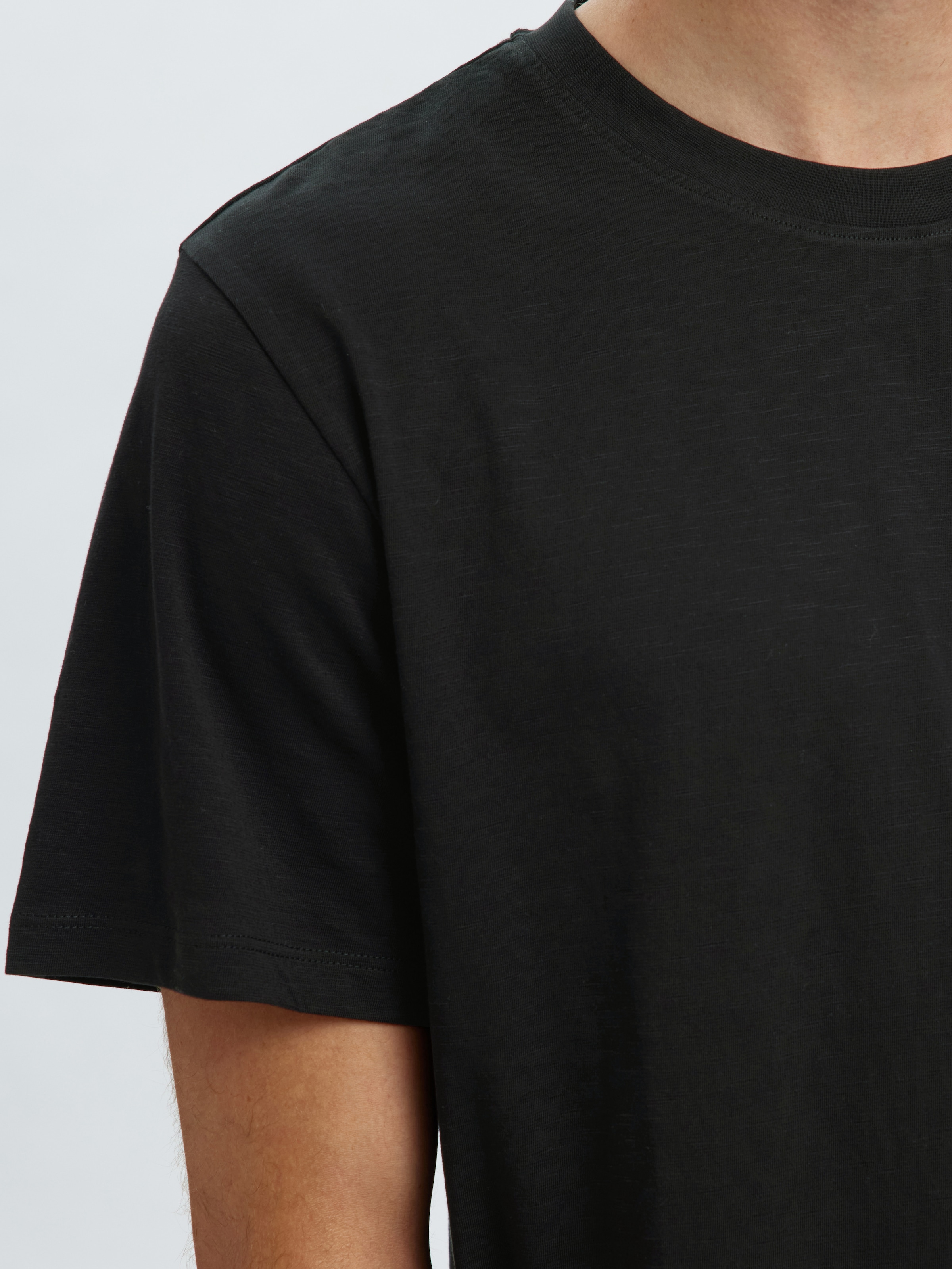 SELECTED HOMME T-shirt à manches courtes »SLHASPEN SLUB SS O-NECK«