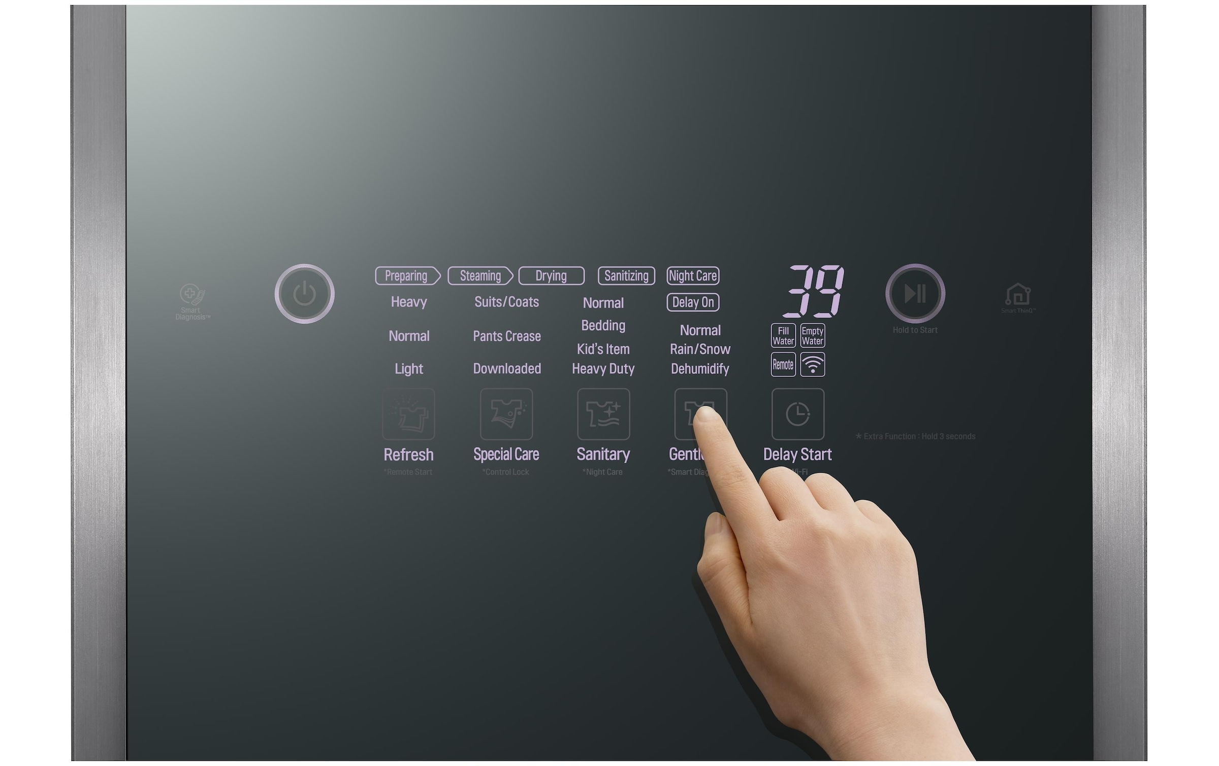 LG Bügelsystem »Styler S3MFC Spiegelfront«
