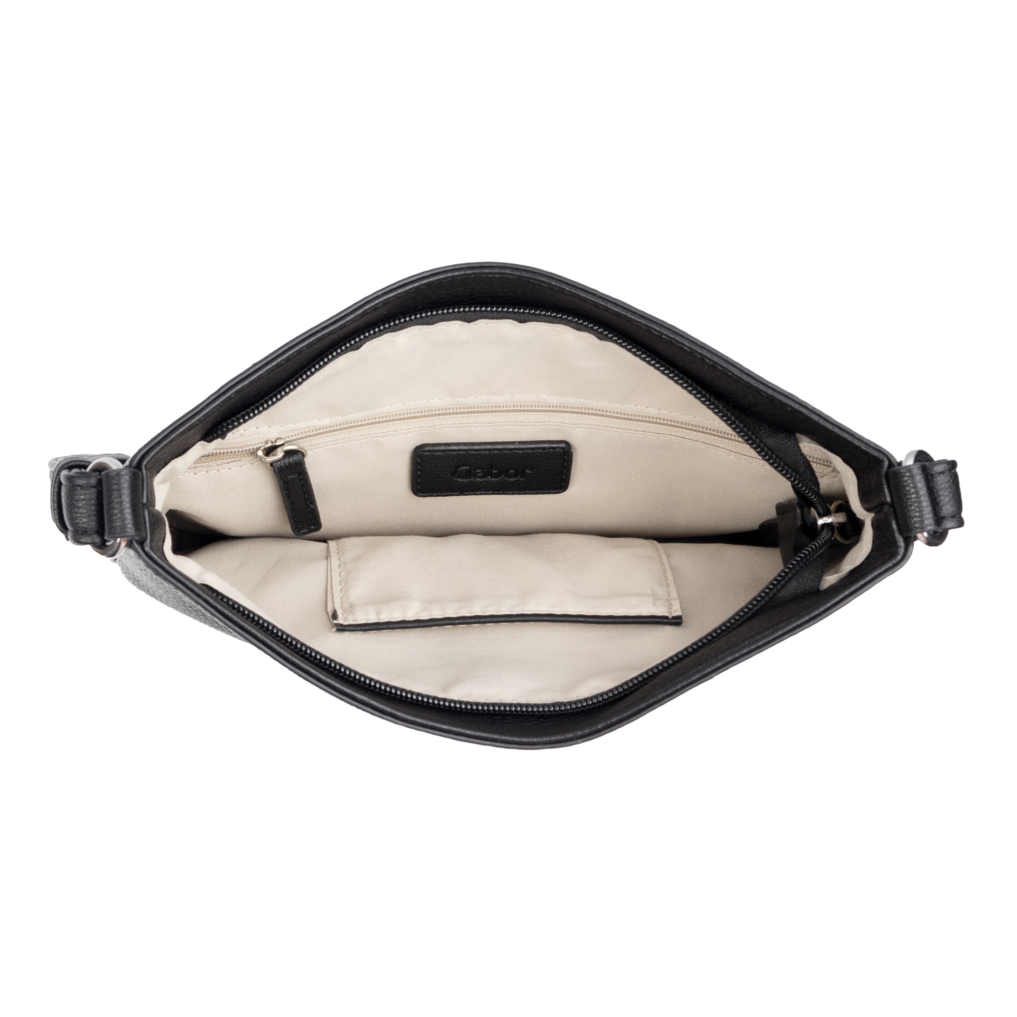 Gabor Umhängetasche »Elfie« Damen Schultertasche, Handtasche mit Logo-Aufnäher