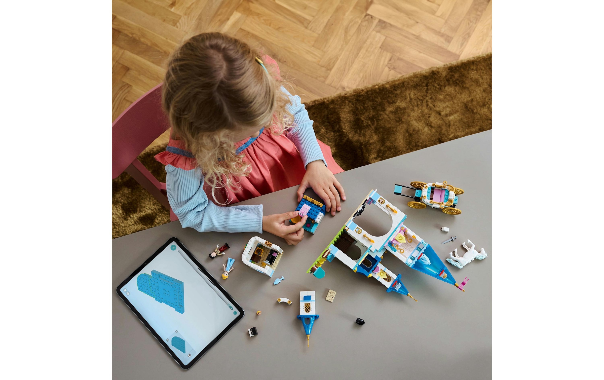 LEGO® Briques de jeu »Disney Princess Cinderellas Schloss und Pferdekutsche 43275«