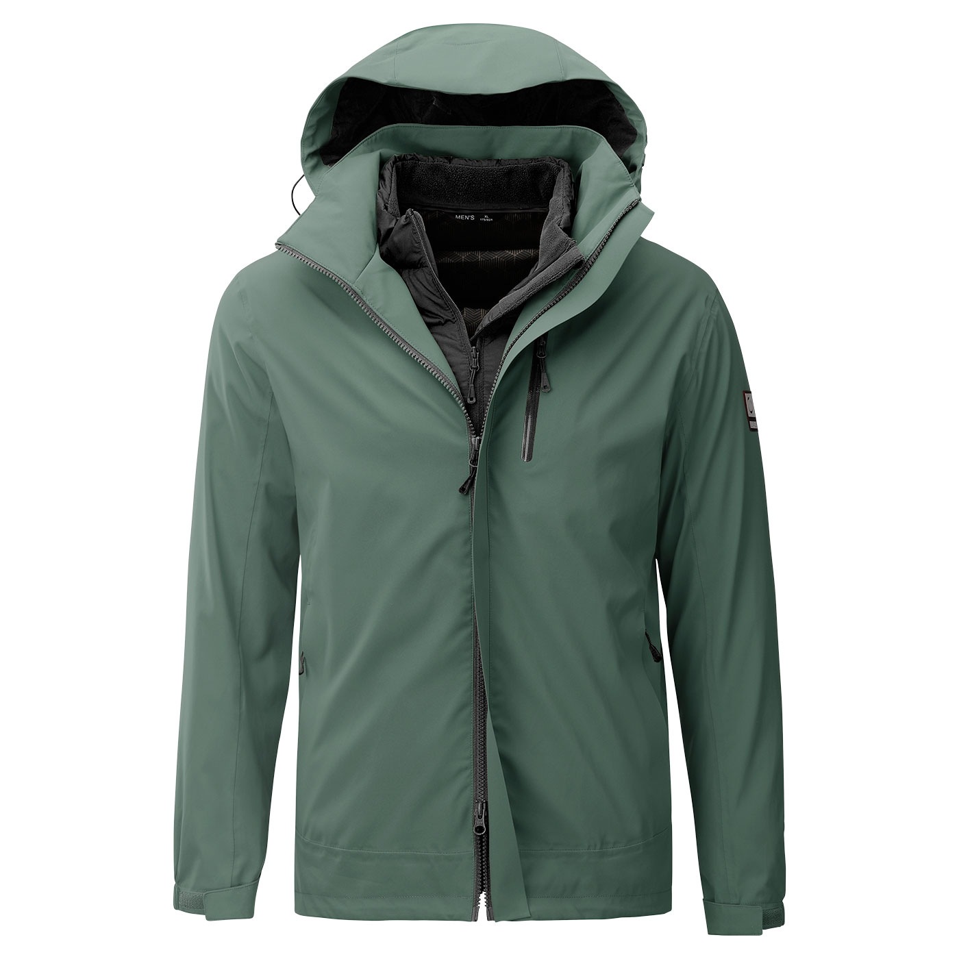 LPO Funktionsjacke »Kosmo« mit Kapuze 3 in 1 Jacke
