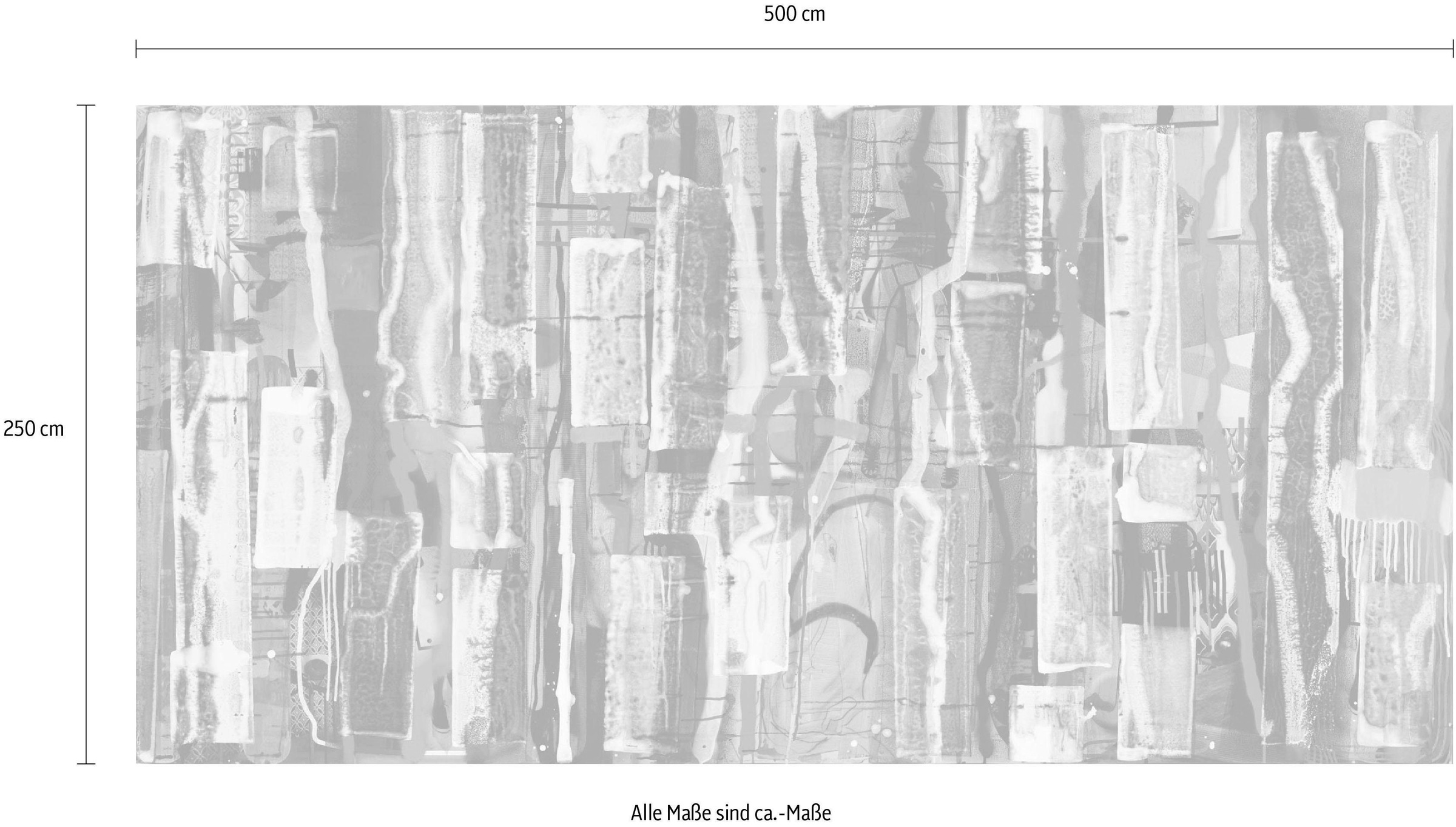Komar Vliestapete »Digitaldruck Vlies -  Clearwater XXI - Grösse 500 x 250 cm« bedruckt glatt Wohnzimmer, Schlafzimmer
