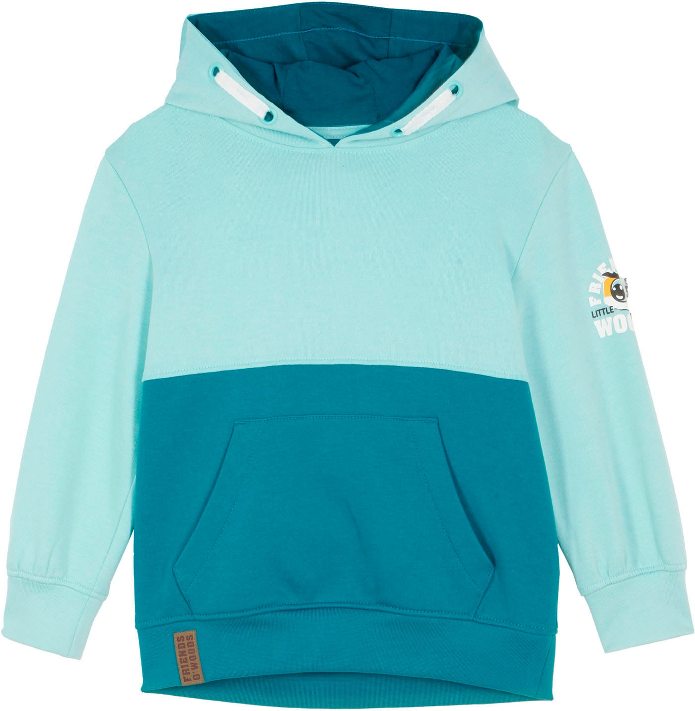 bonprix Hoodie , bequeme Passform, aus Baumwoll-Mix, mit Kapuzenfutter aus Baumwolle
