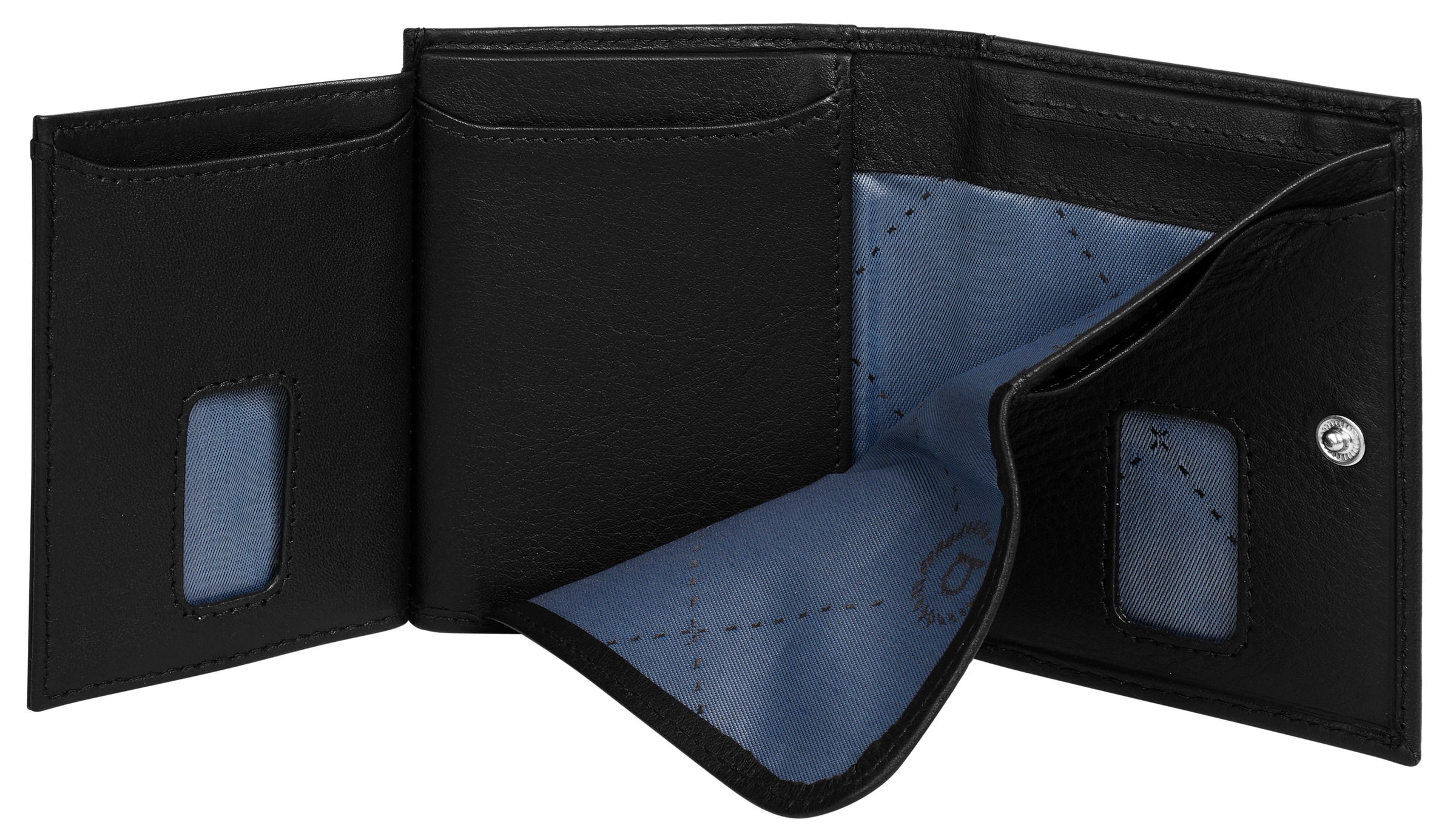 bugatti Porte-monnaie »BUGATTI Herren, Damen SECURE SLIM echt Leder« cuir véritable
