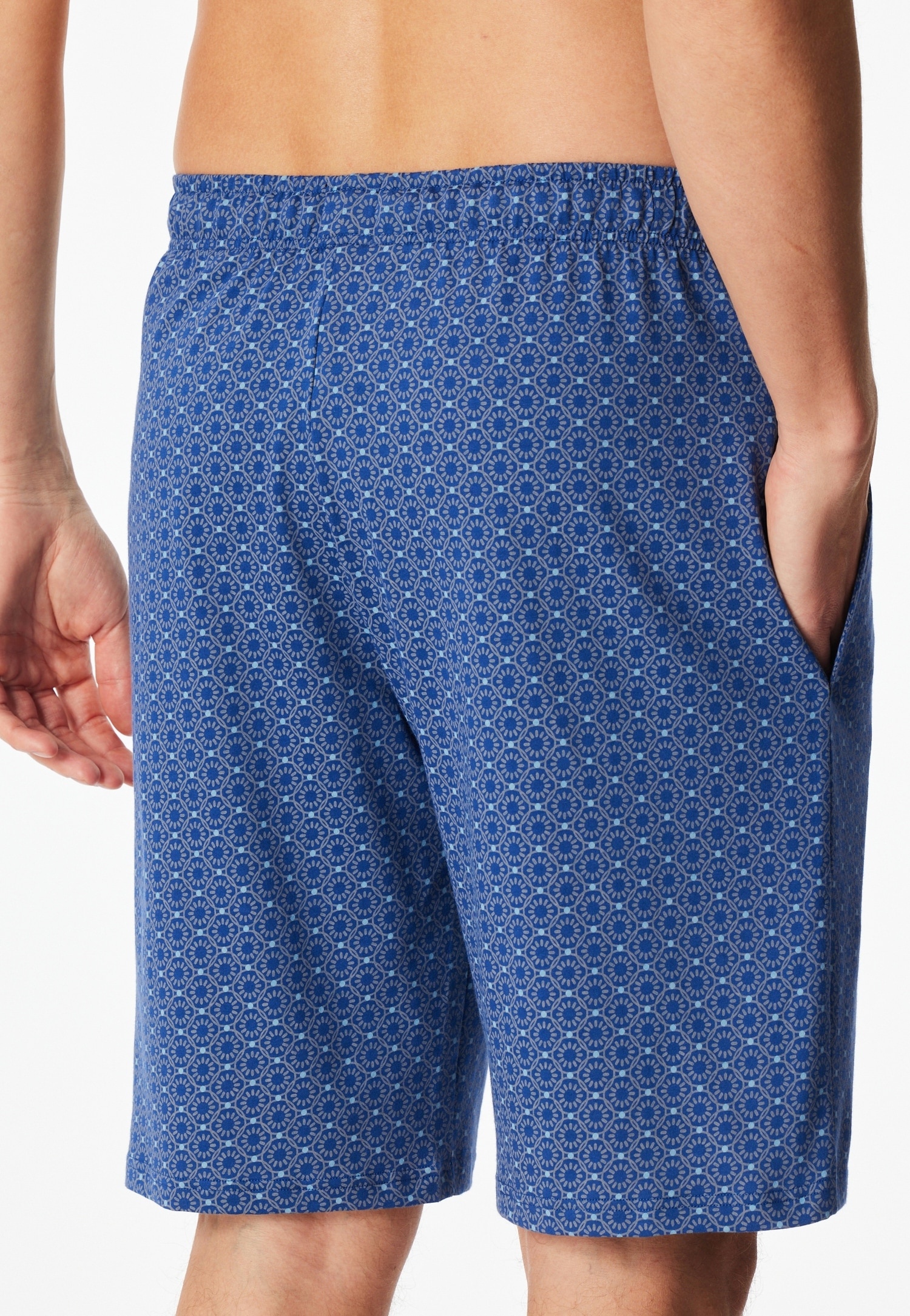 Schiesser Pantalon de pyjama »Mix + Relax«  mit seitlichen Taschen, Single-Jersey Qualität